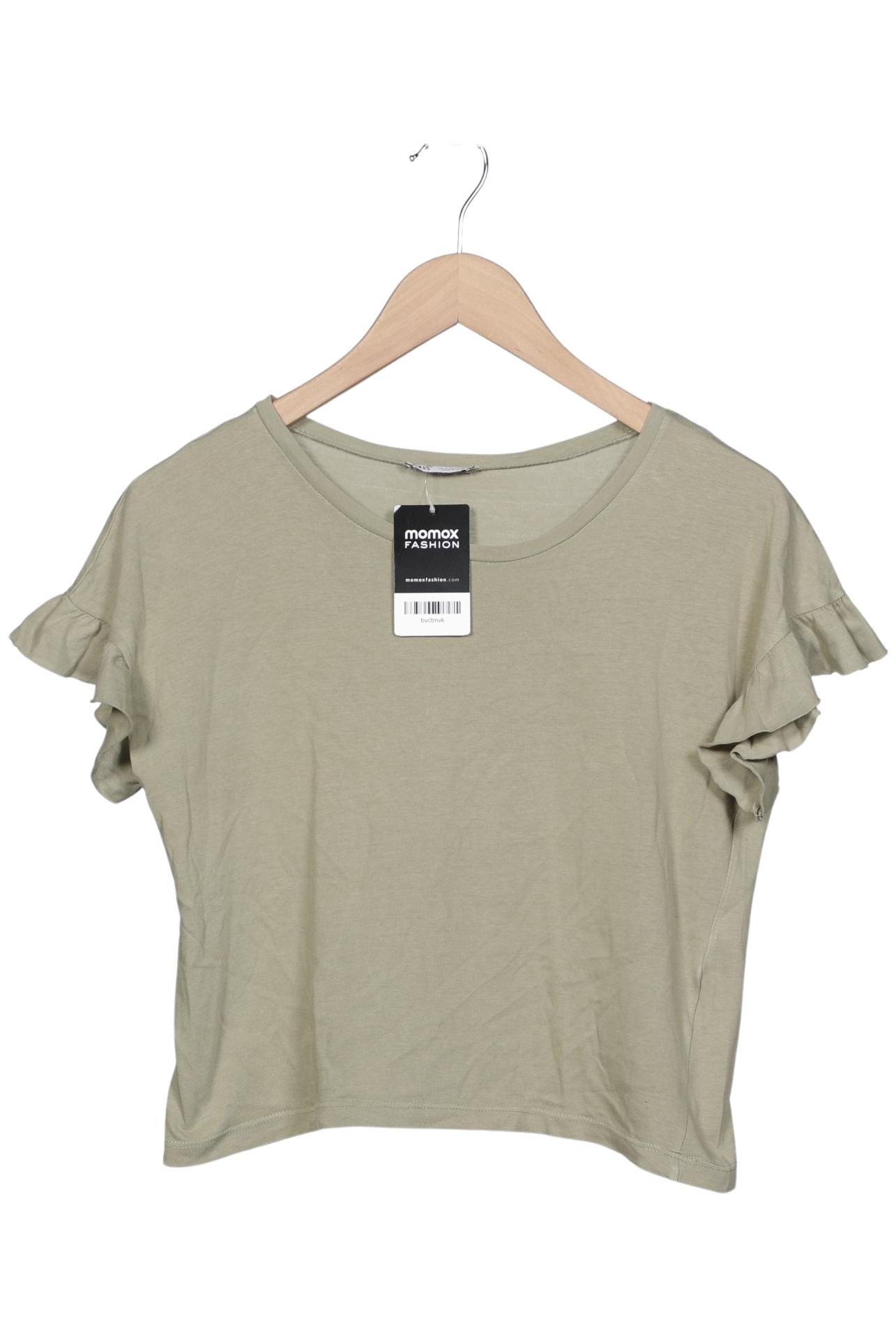 

Zara Damen T-Shirt, grün, Gr. 36