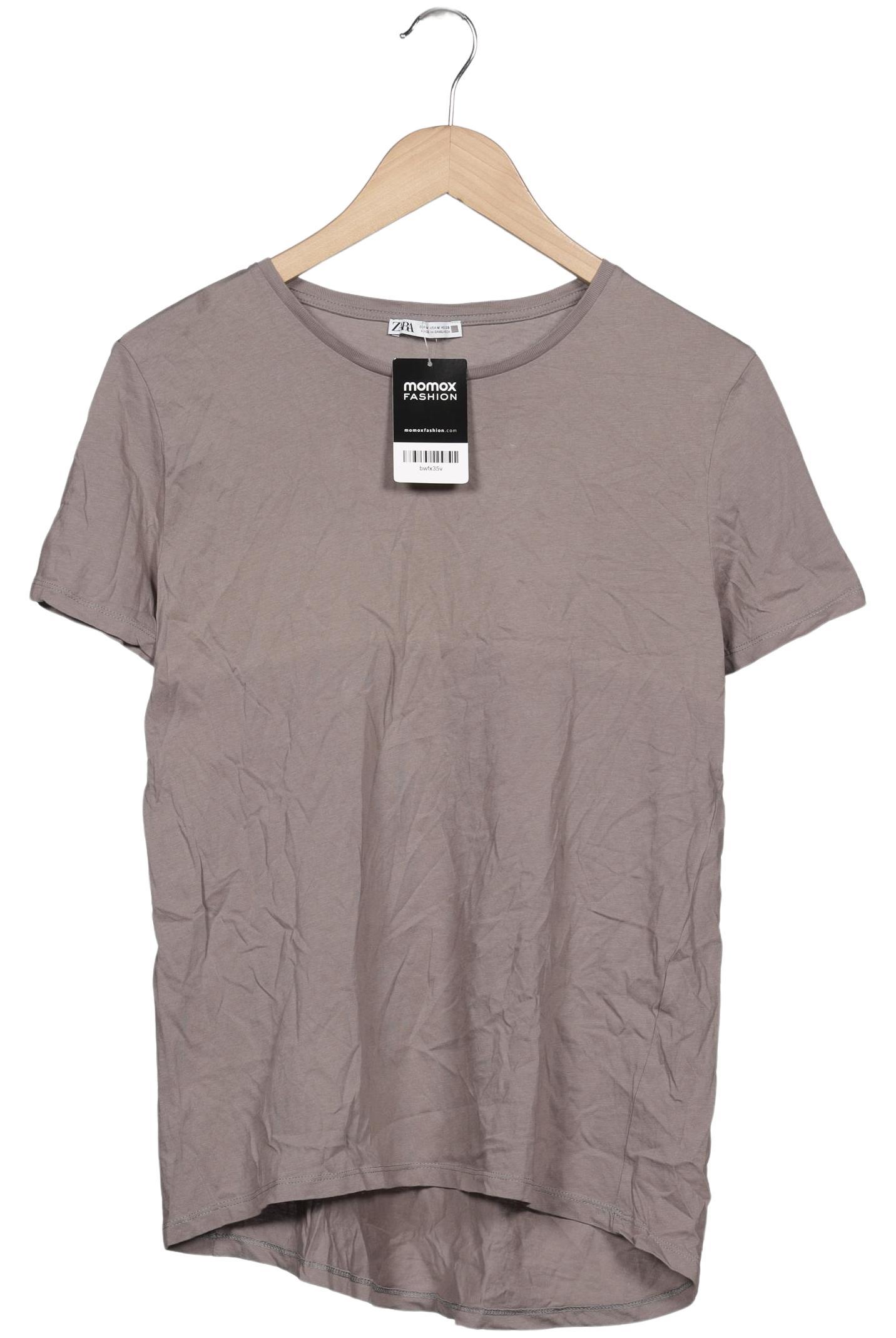 

Zara Damen T-Shirt, grau, Gr. 38