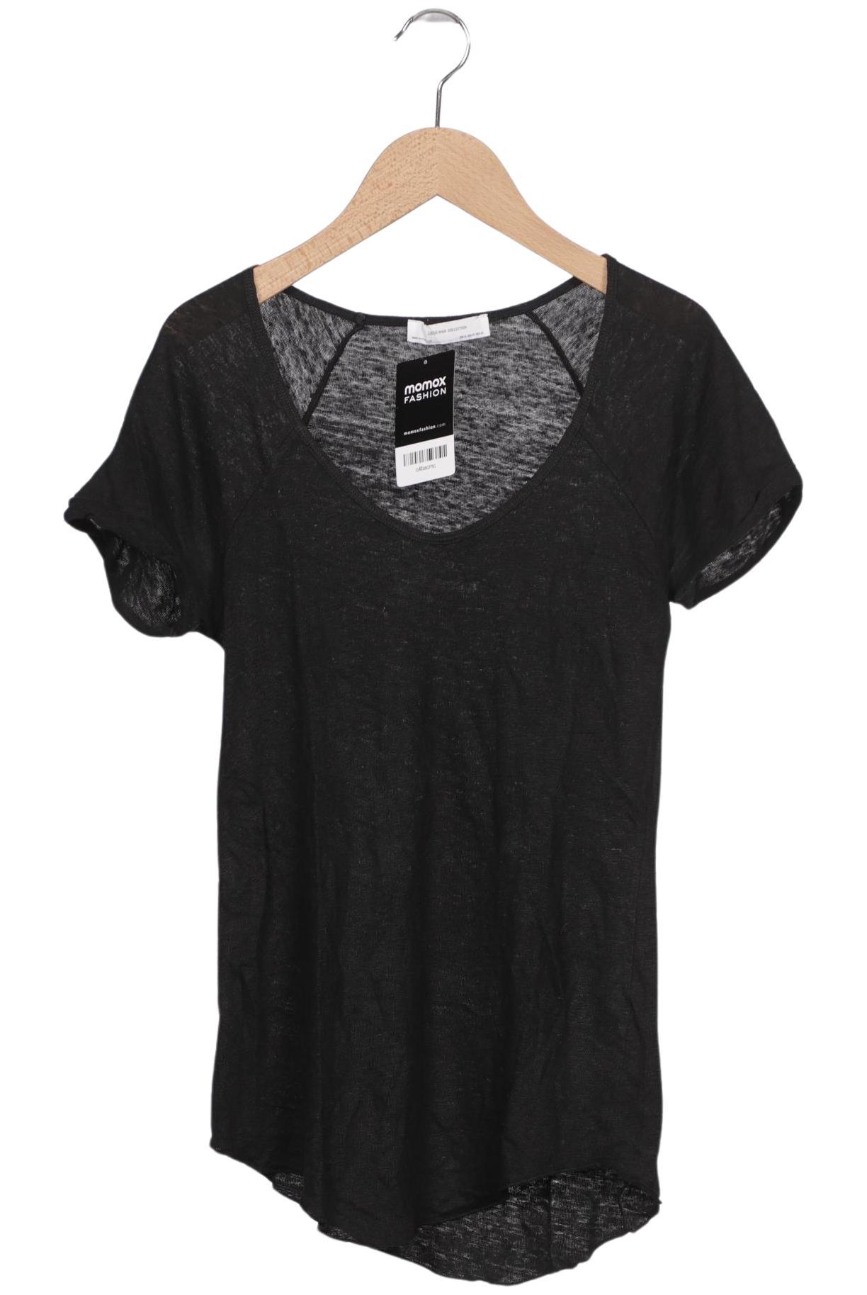 

Zara Damen T-Shirt, schwarz, Gr. 34