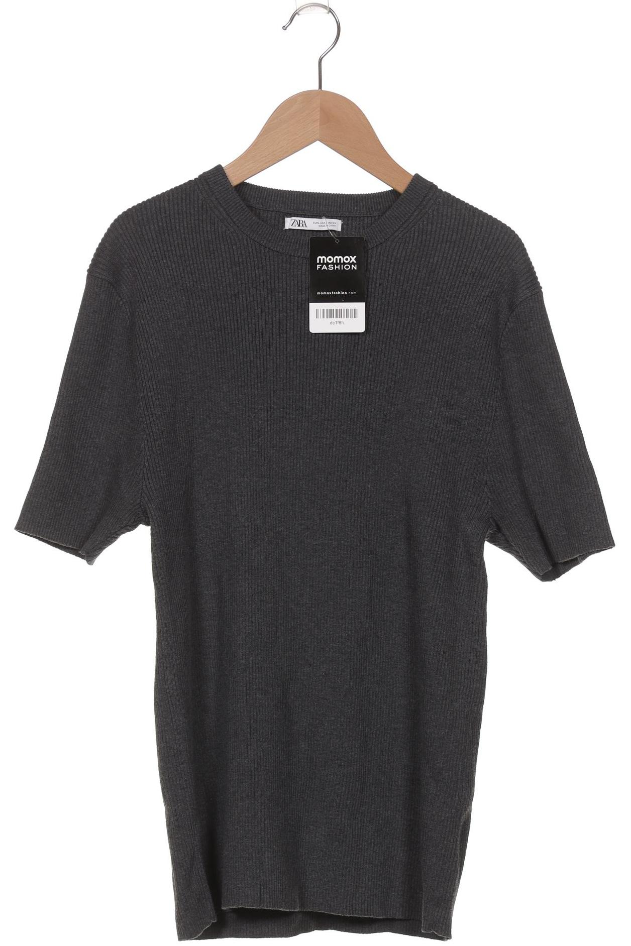 

Zara Damen T-Shirt, grau, Gr. 42
