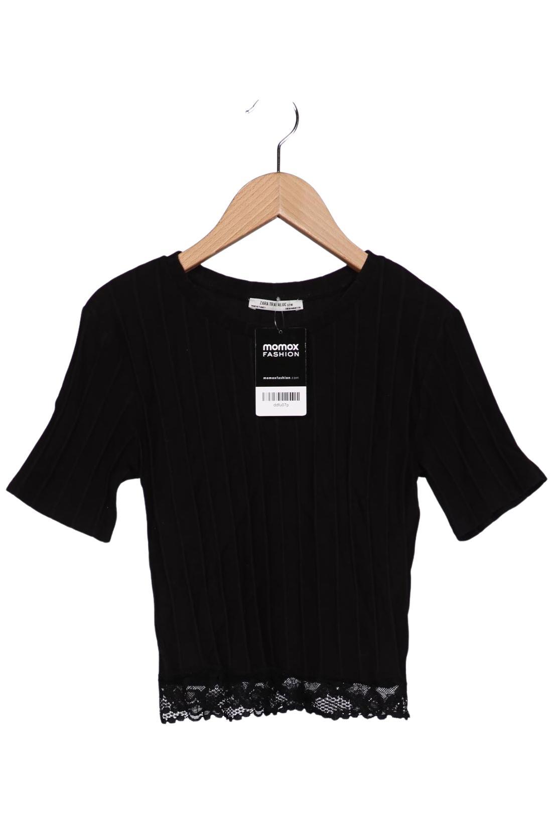 

Zara Damen T-Shirt, schwarz, Gr. 38