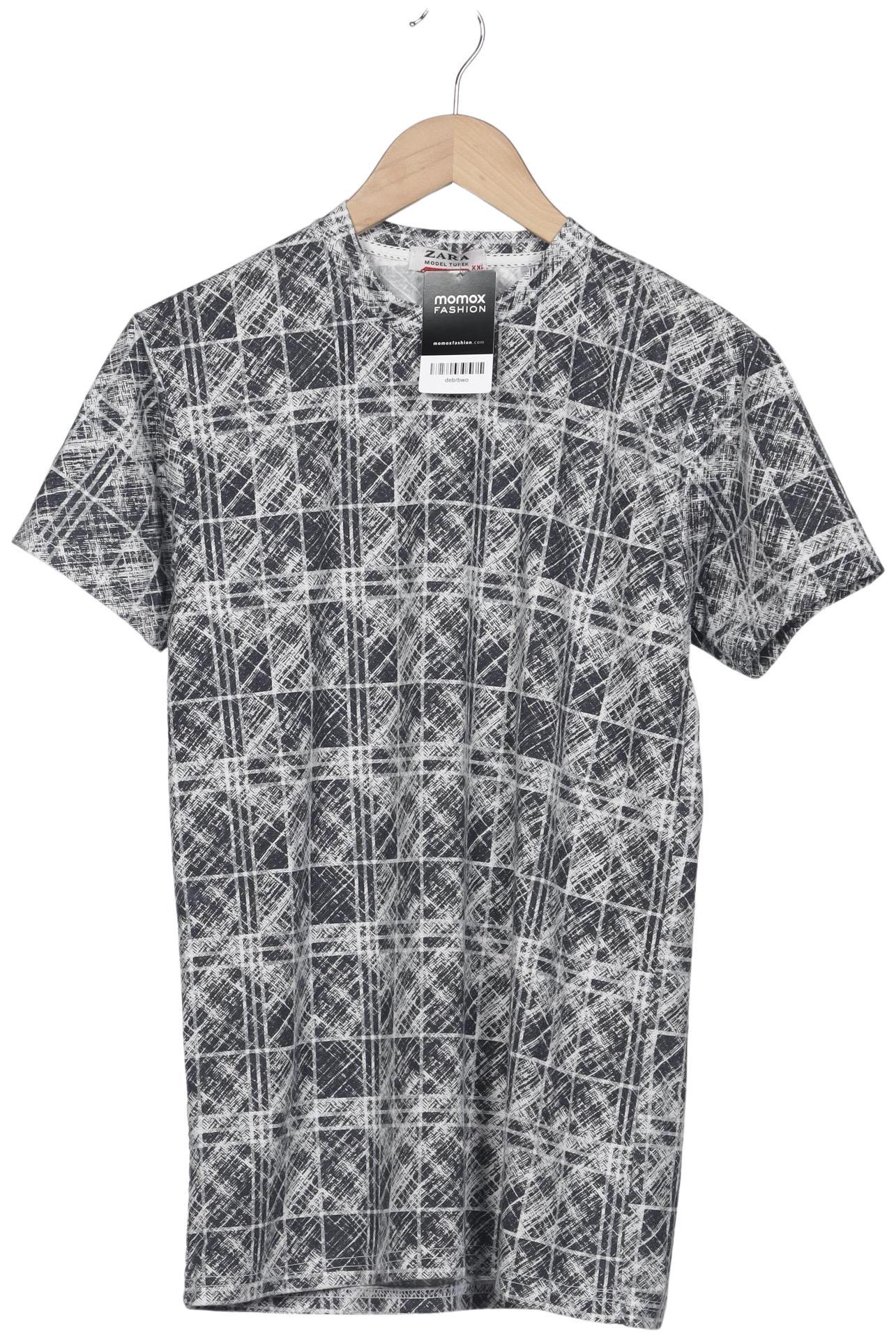 

Zara Damen T-Shirt, marineblau, Gr. 46