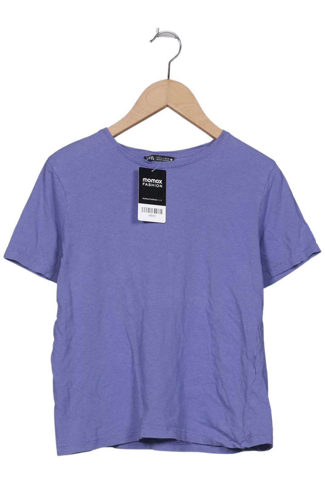 

Zara Damen T-Shirt, flieder, Gr. 36