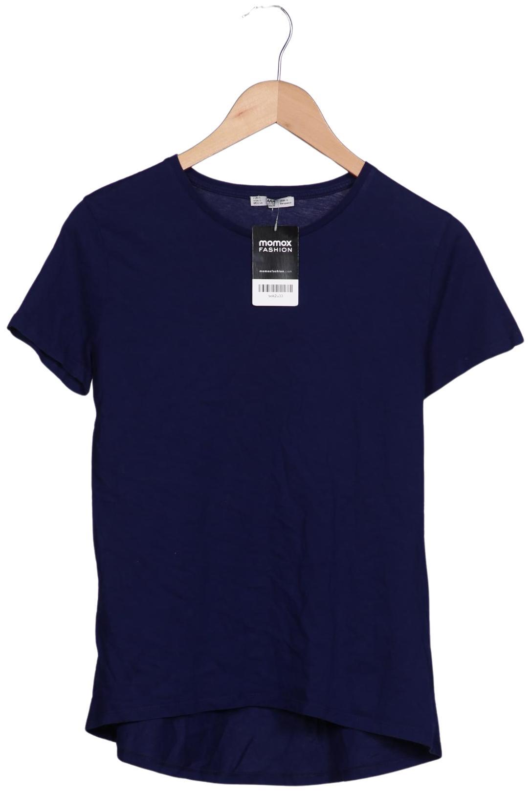 

Zara Damen T-Shirt, blau, Gr. 36