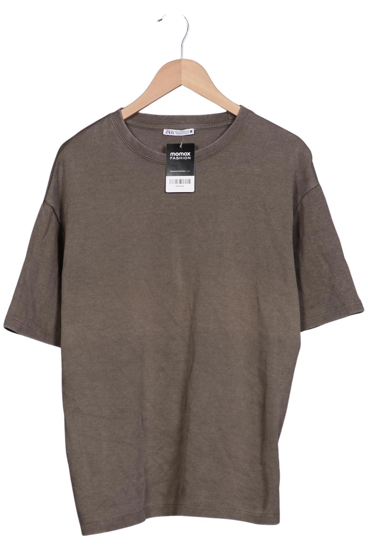 

Zara Damen T-Shirt, grau, Gr. 36
