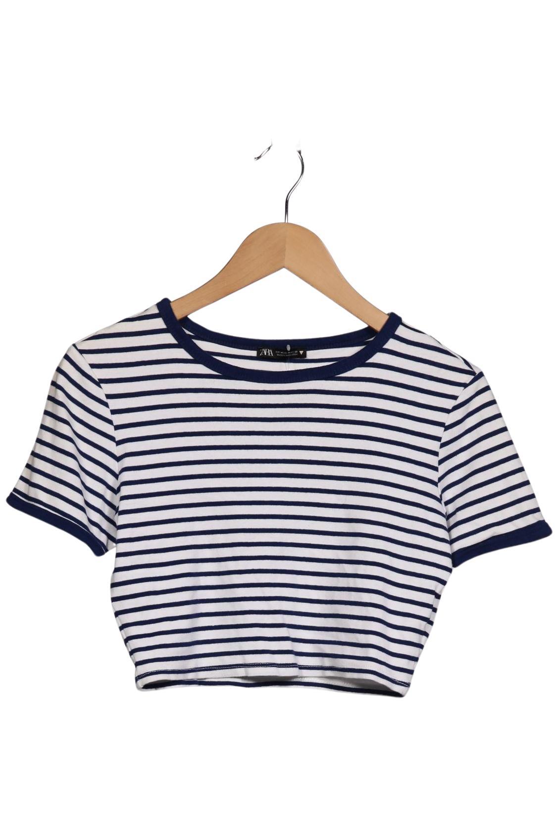 

Zara Damen T-Shirt, weiß, Gr. 38