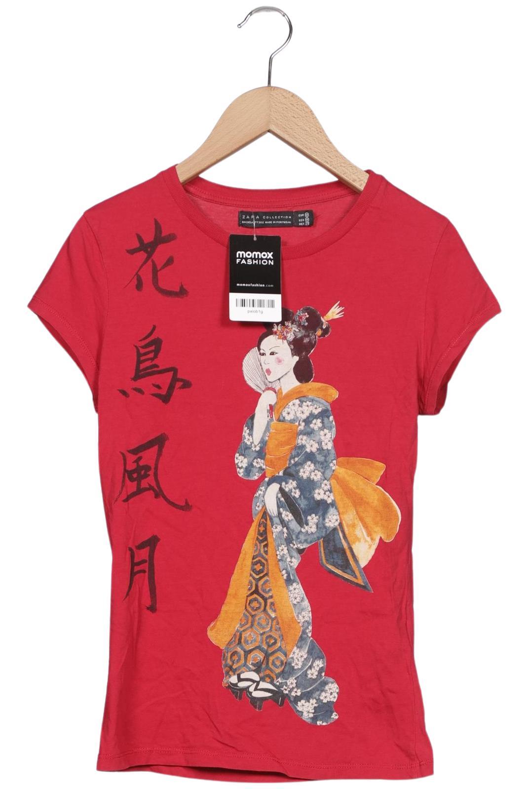 

Zara Damen T-Shirt, pink, Gr. 38