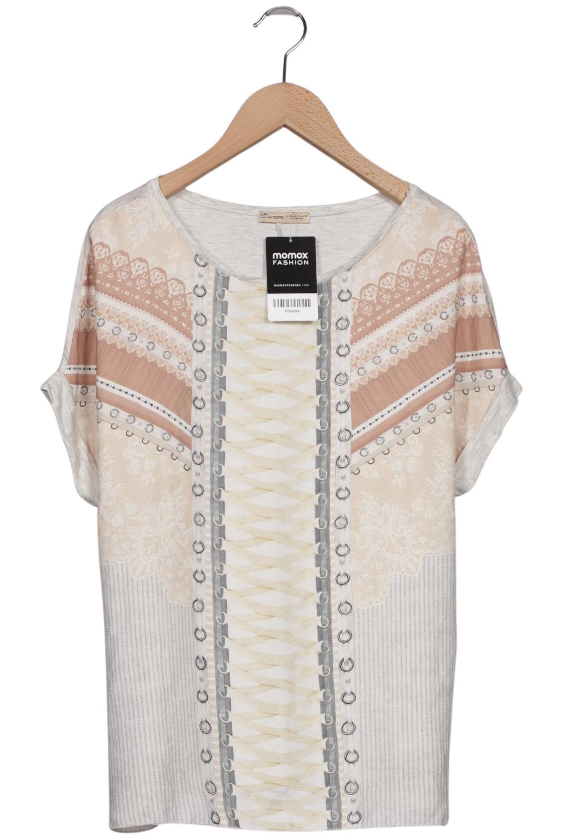 

Zara Damen T-Shirt, beige, Gr. 38