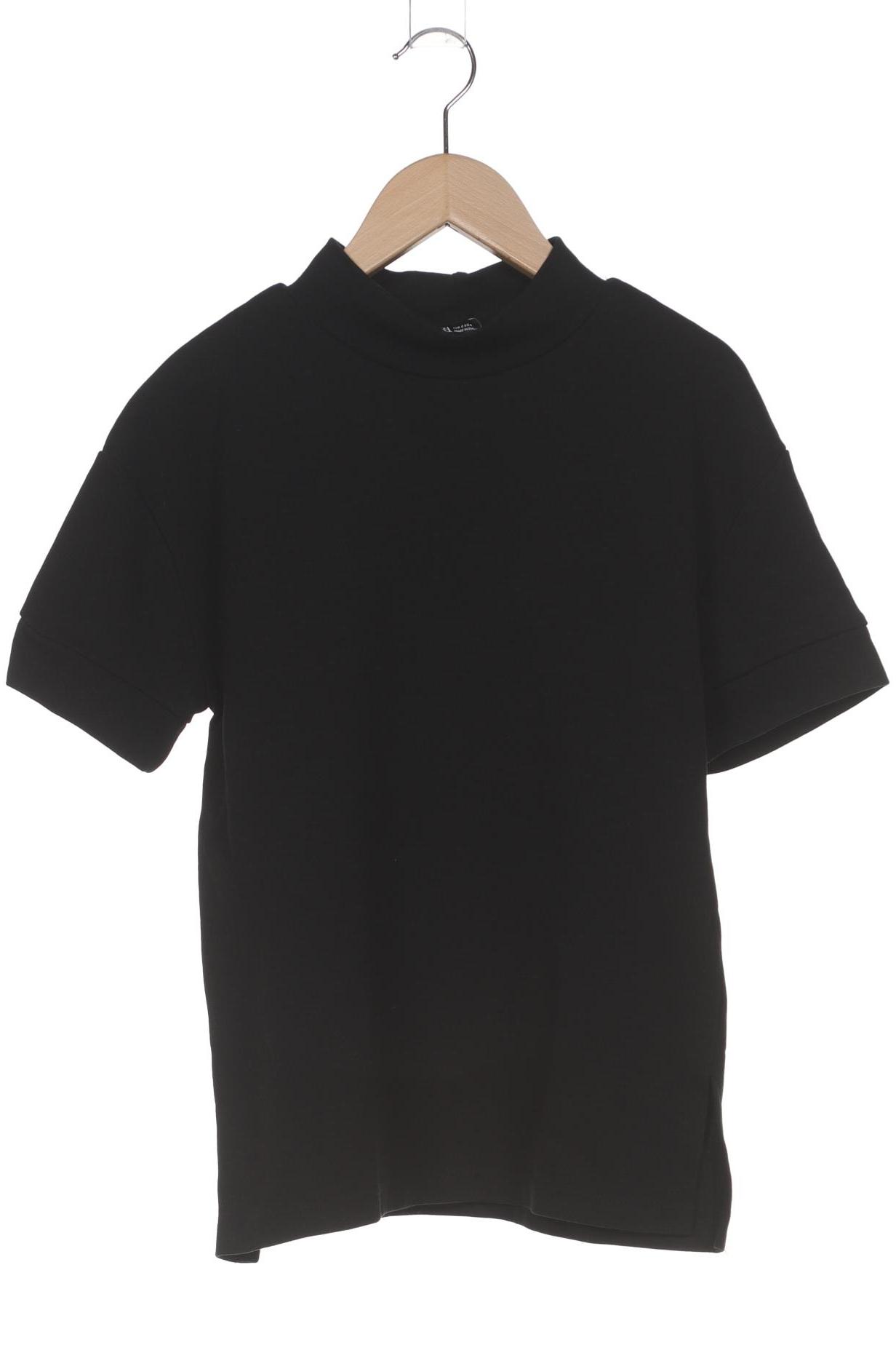 

Zara Damen T-Shirt, schwarz, Gr. 36