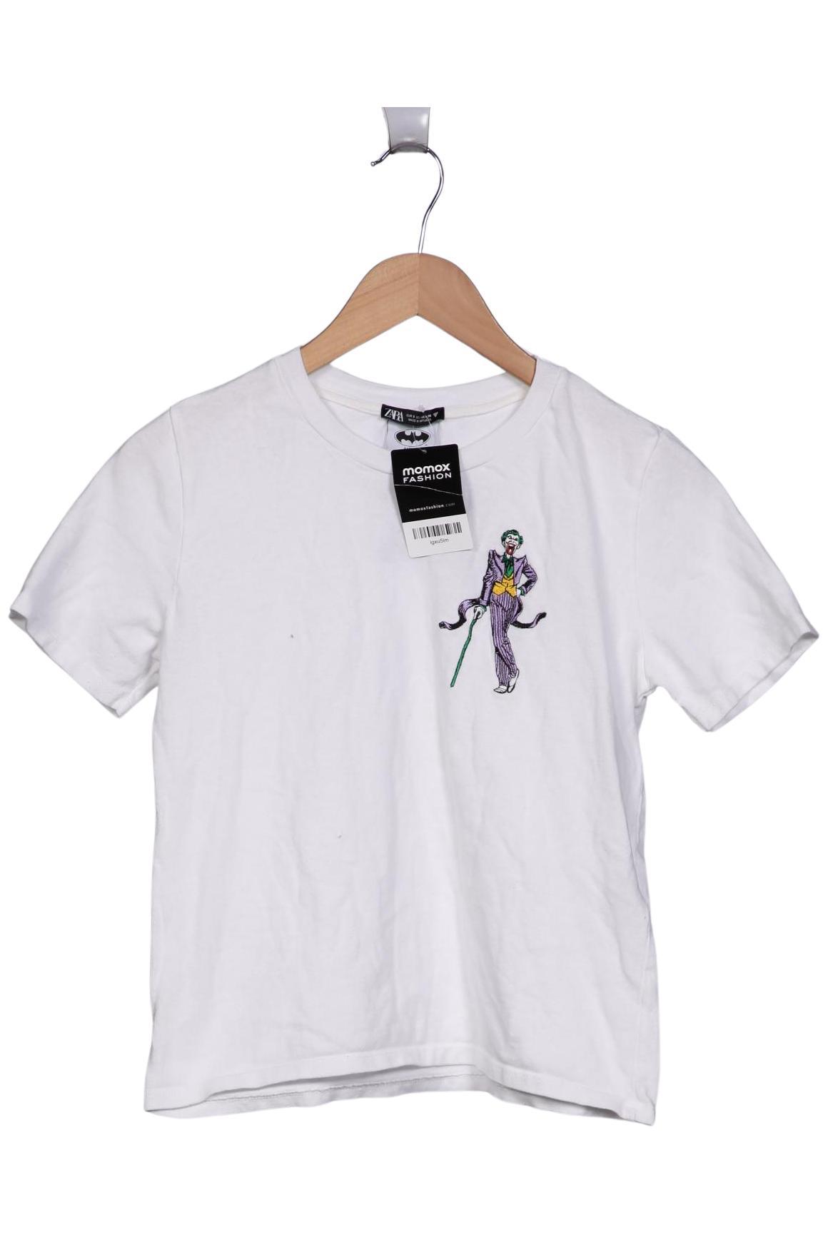 

Zara Damen T-Shirt, weiß, Gr. 36