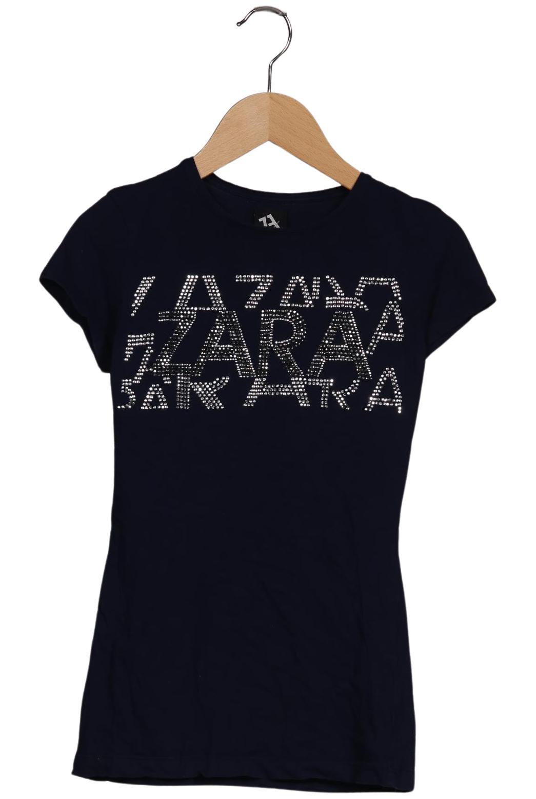 Thumbnail - Zara Damen T-Shirt, marineblau, Gr. 36