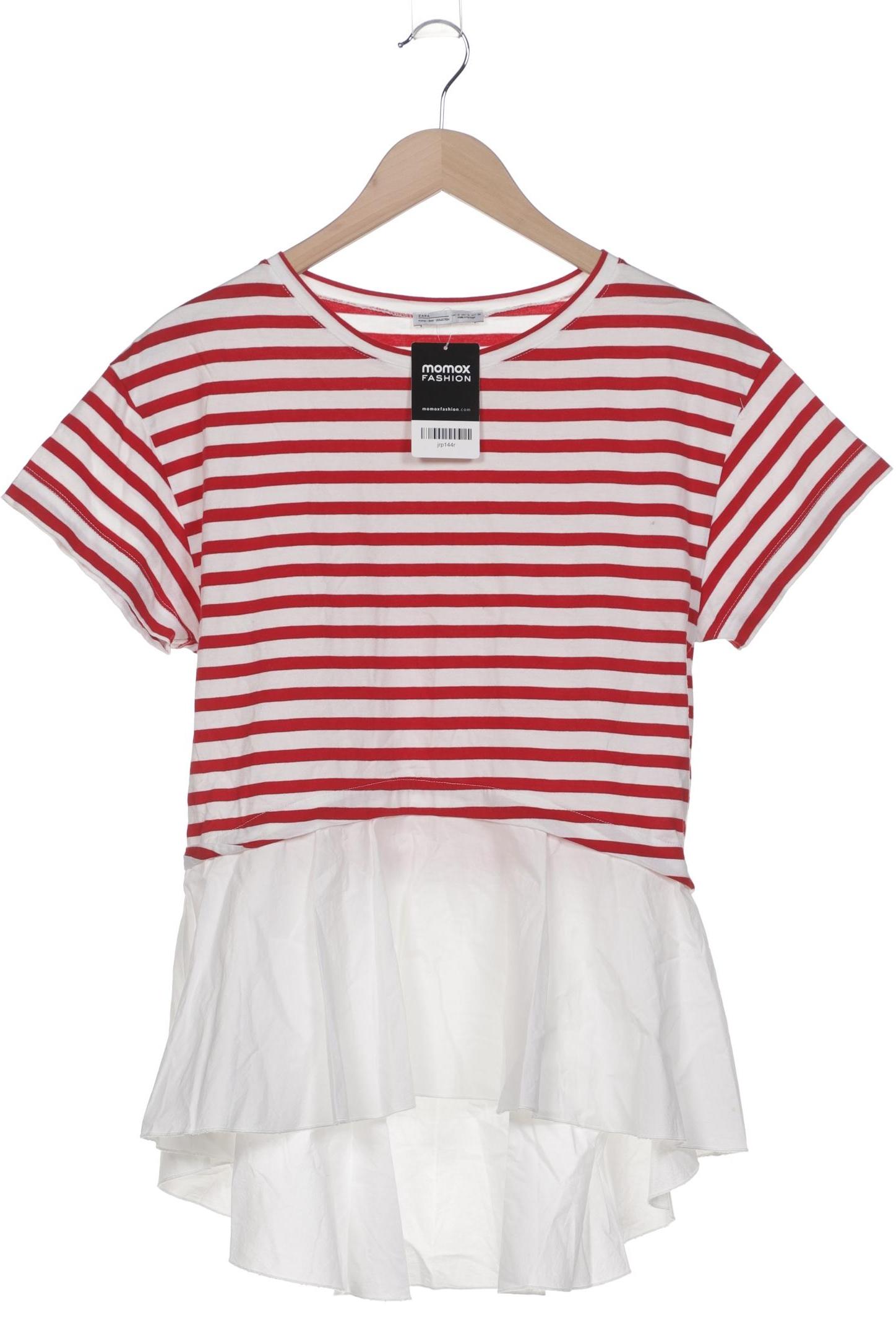 

Zara Damen T-Shirt, weiß, Gr. 36