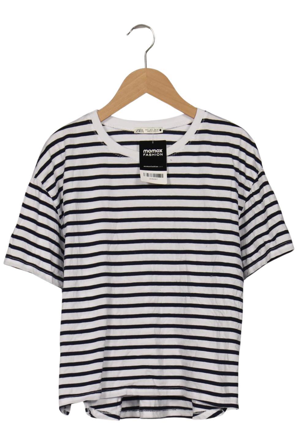 

Zara Damen T-Shirt, weiß, Gr. 36