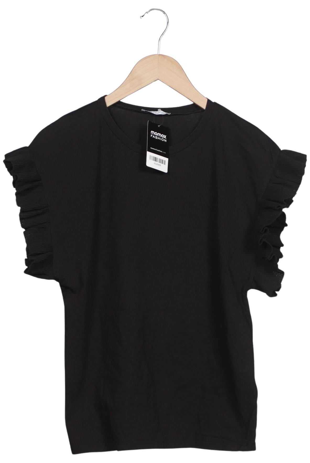 

Zara Damen T-Shirt, schwarz, Gr. 42