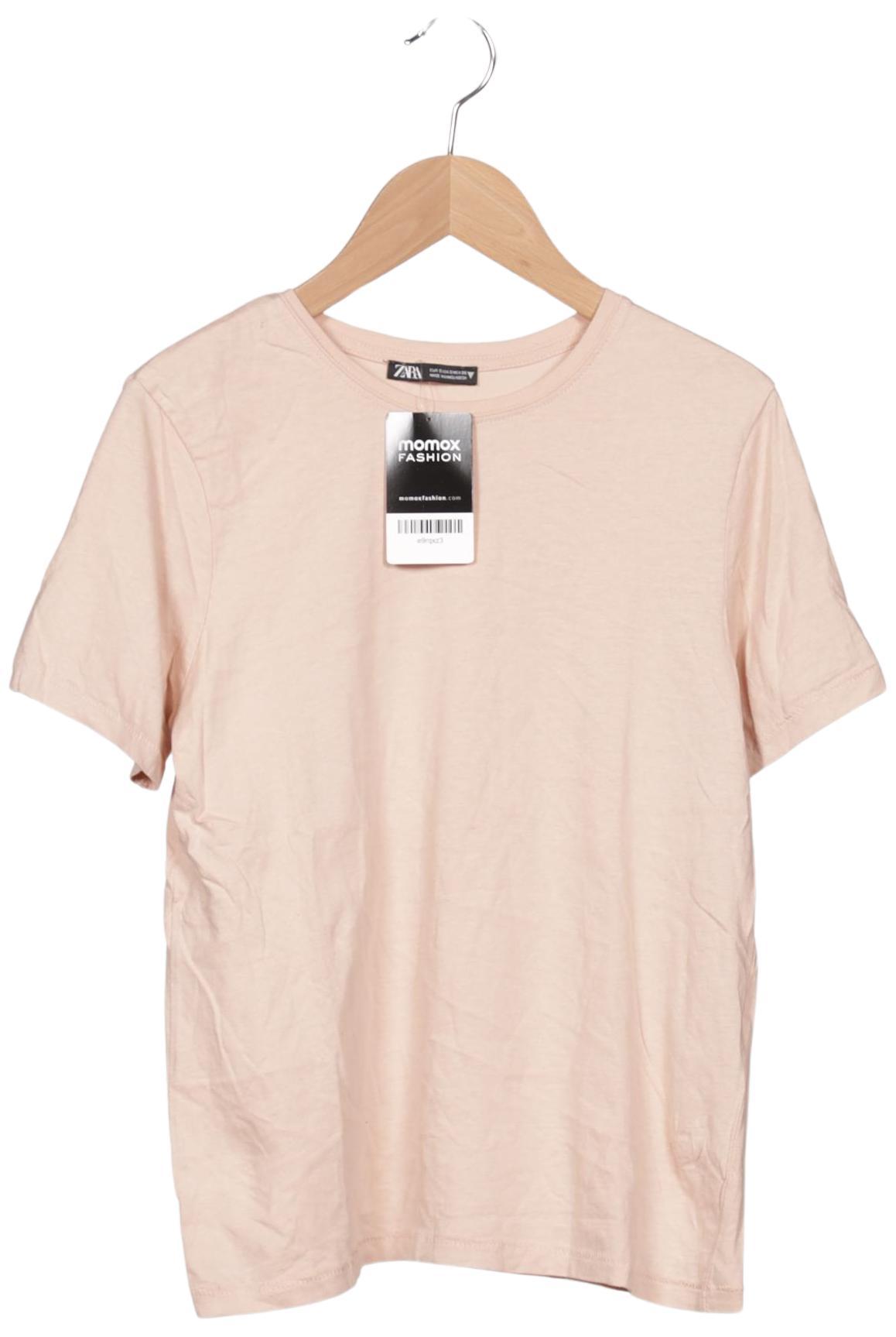 

Zara Damen T-Shirt, beige, Gr. 36