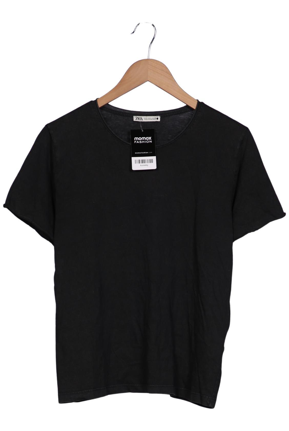 

Zara Damen T-Shirt, grau, Gr. 42