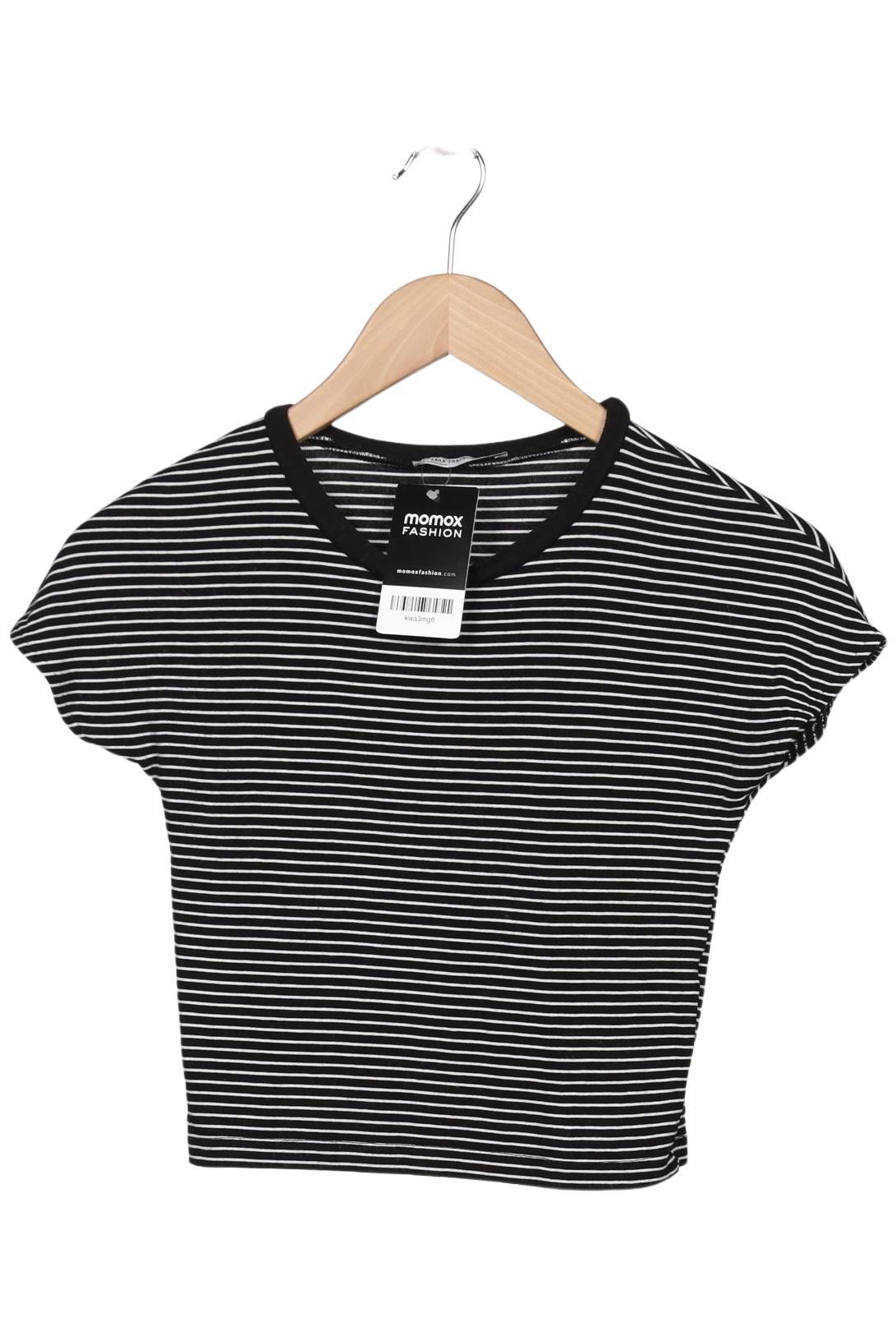 

Zara Damen T-Shirt, schwarz, Gr. 36