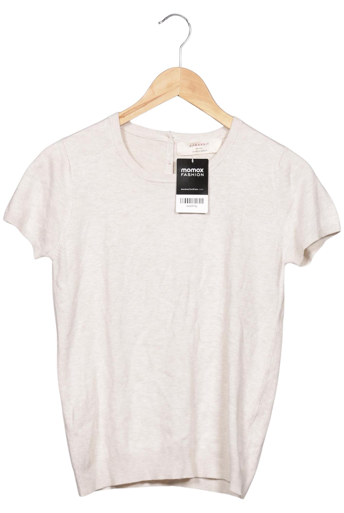 

Zara Damen T-Shirt, grau, Gr. 38