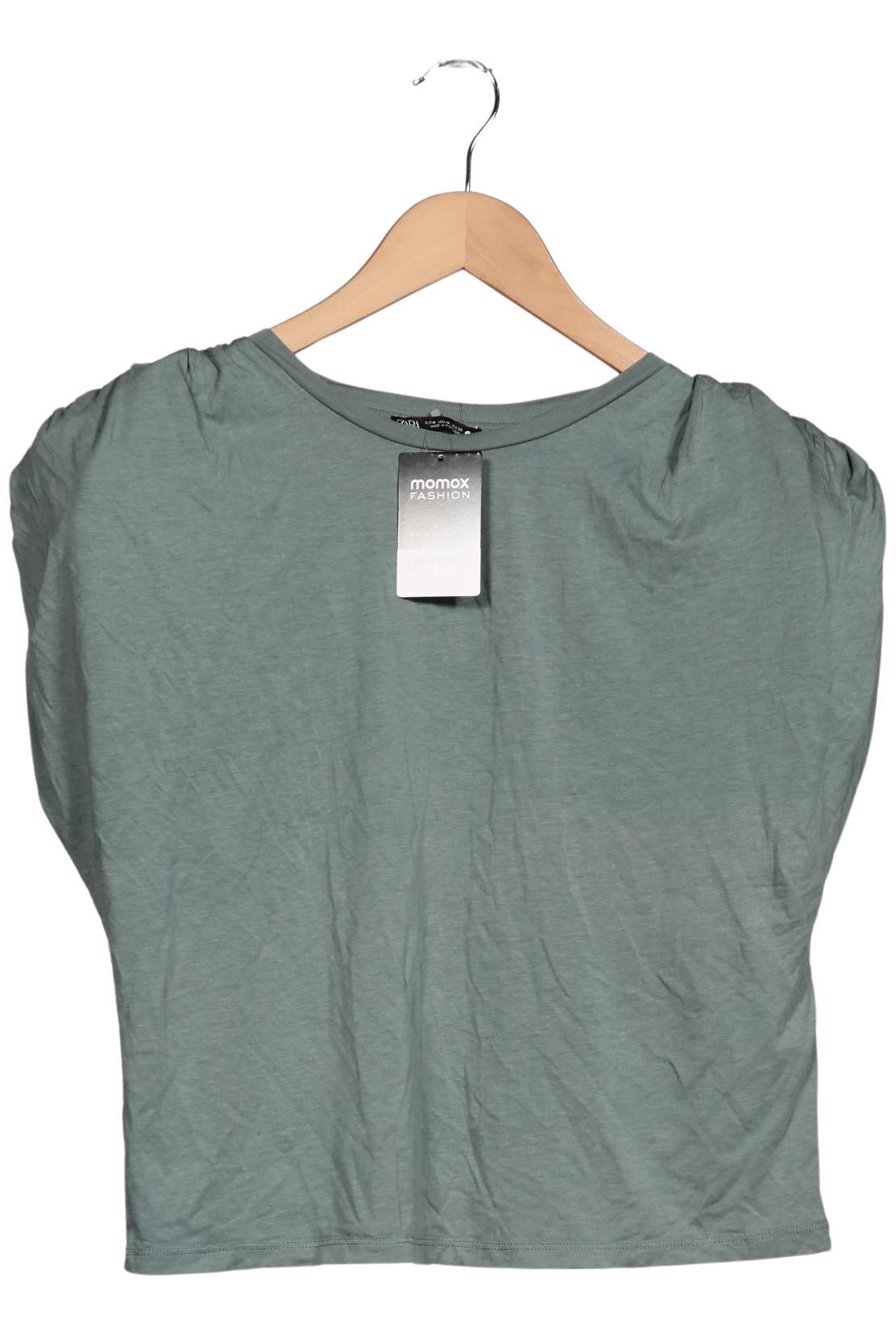 

Zara Damen T-Shirt, türkis, Gr. 38