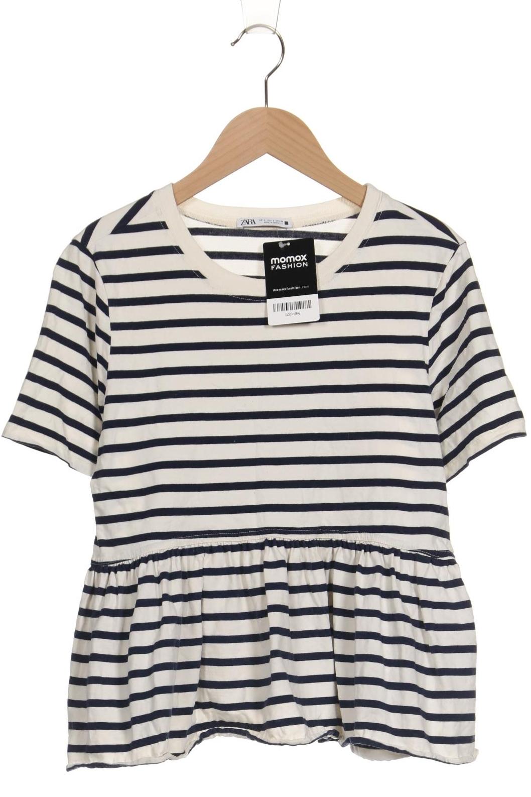 

Zara Damen T-Shirt, weiß, Gr. 36
