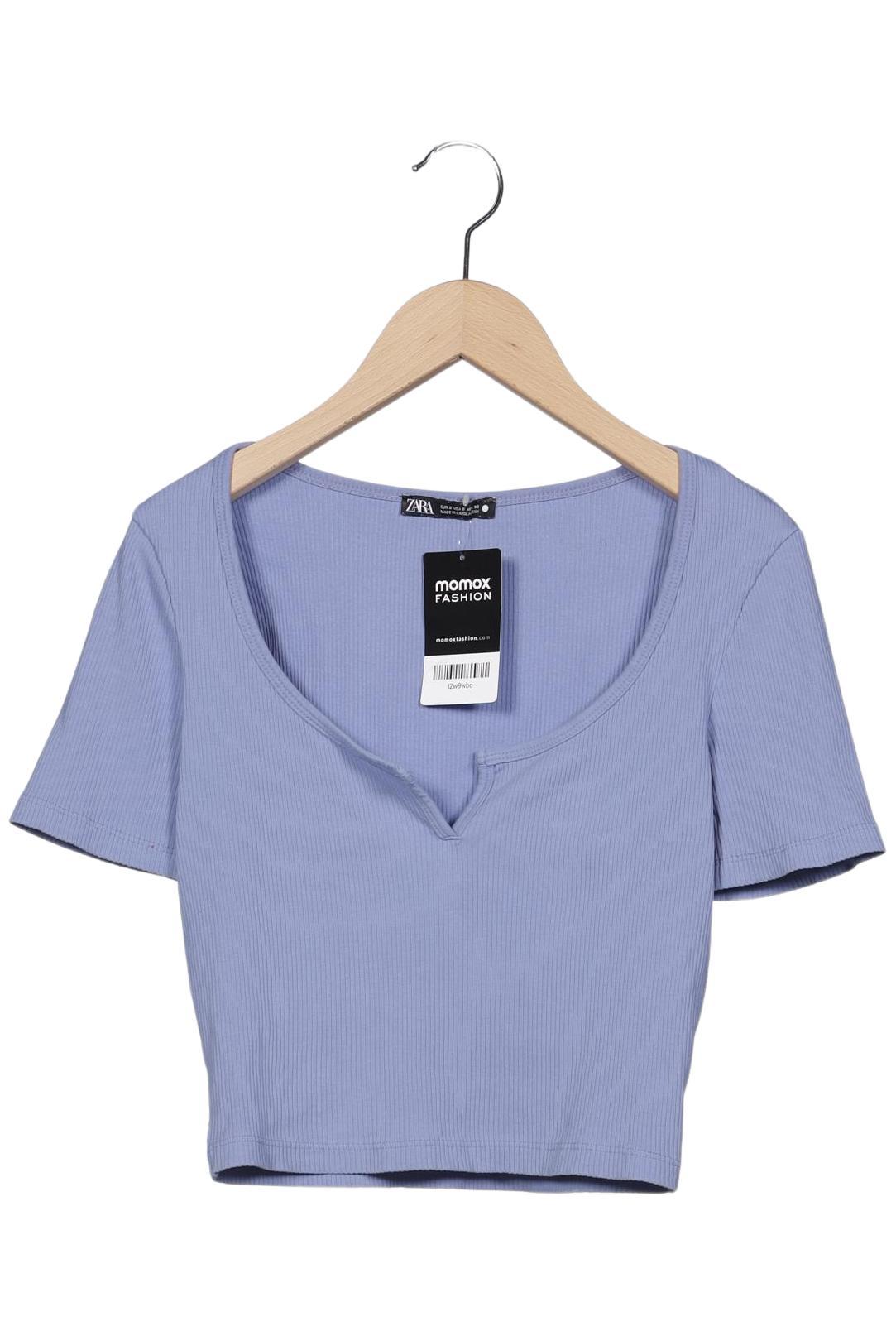 

Zara Damen T-Shirt, flieder, Gr. 36