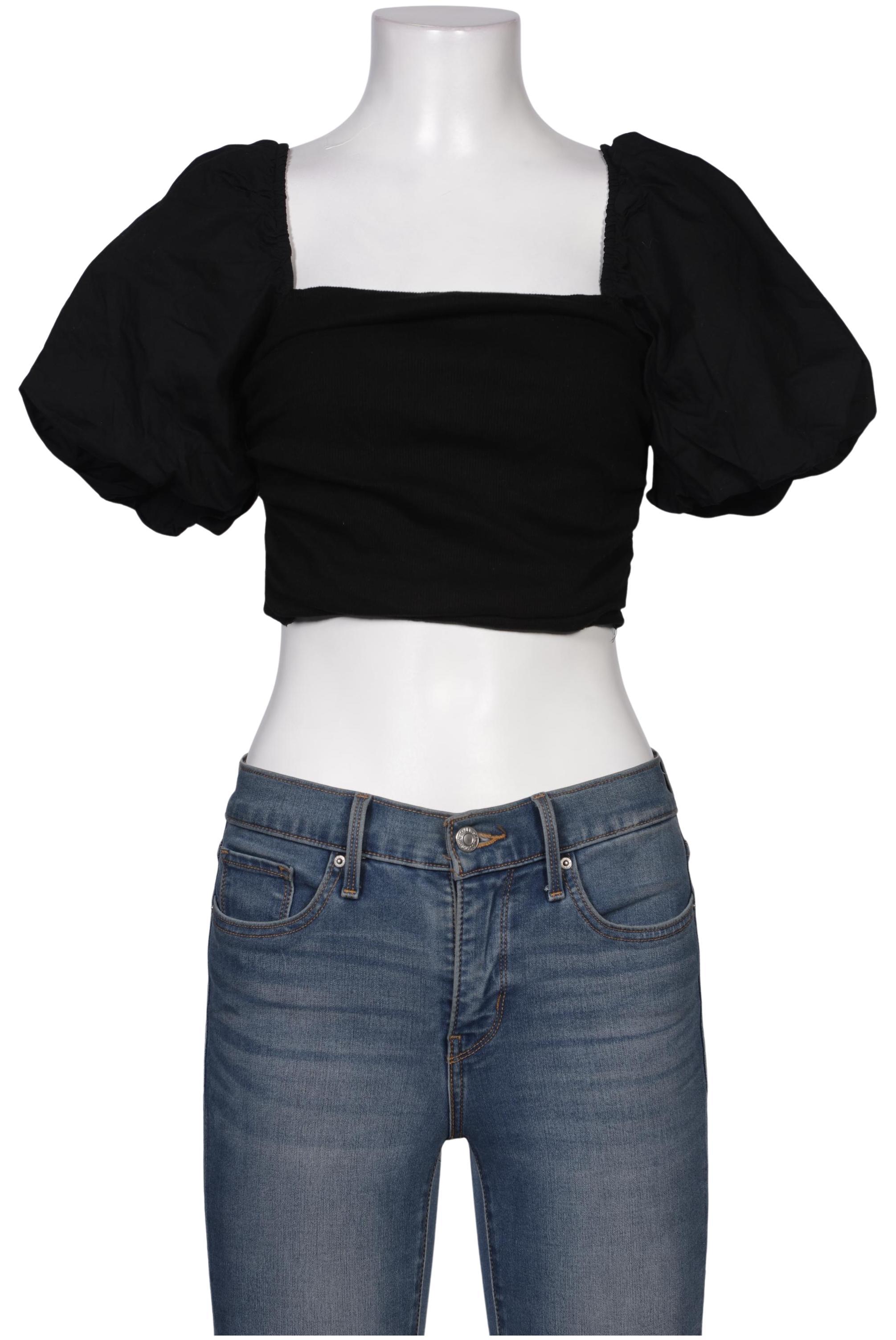 

Zara Damen T-Shirt, schwarz, Gr. 38