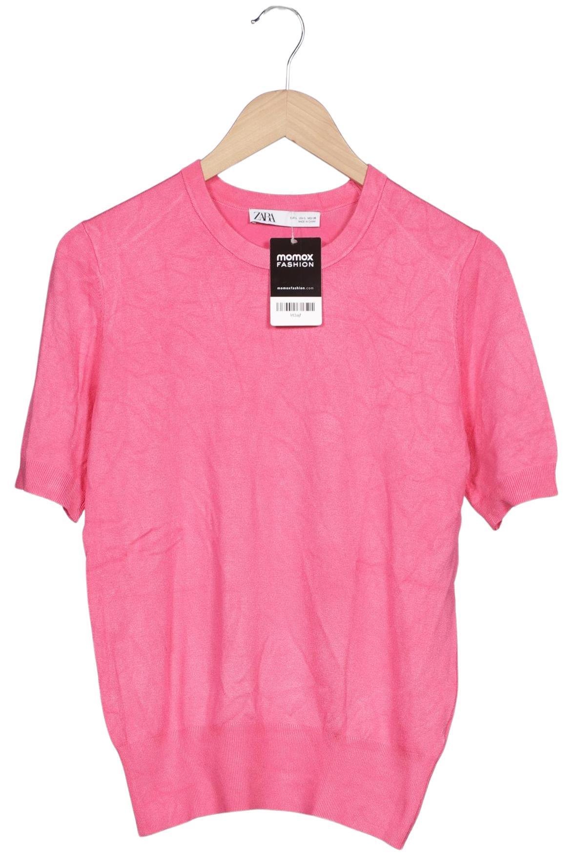 

Zara Damen T-Shirt, pink, Gr. 42