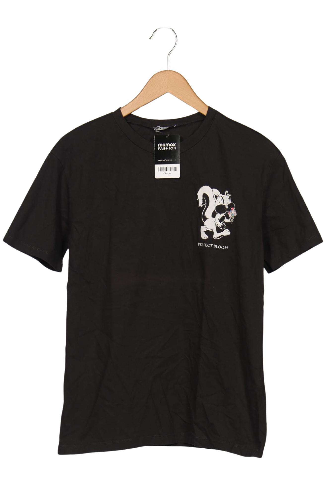 

Zara Damen T-Shirt, grau, Gr. 36