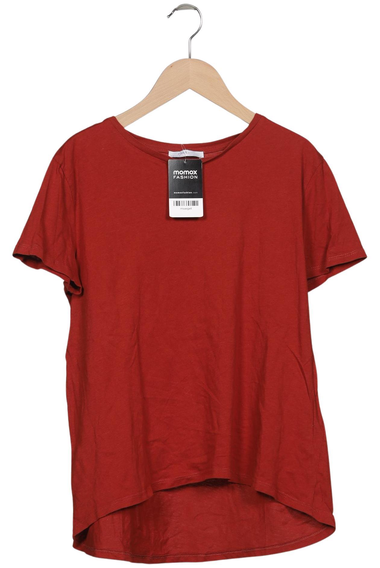 

Zara Damen T-Shirt, rot, Gr. 38
