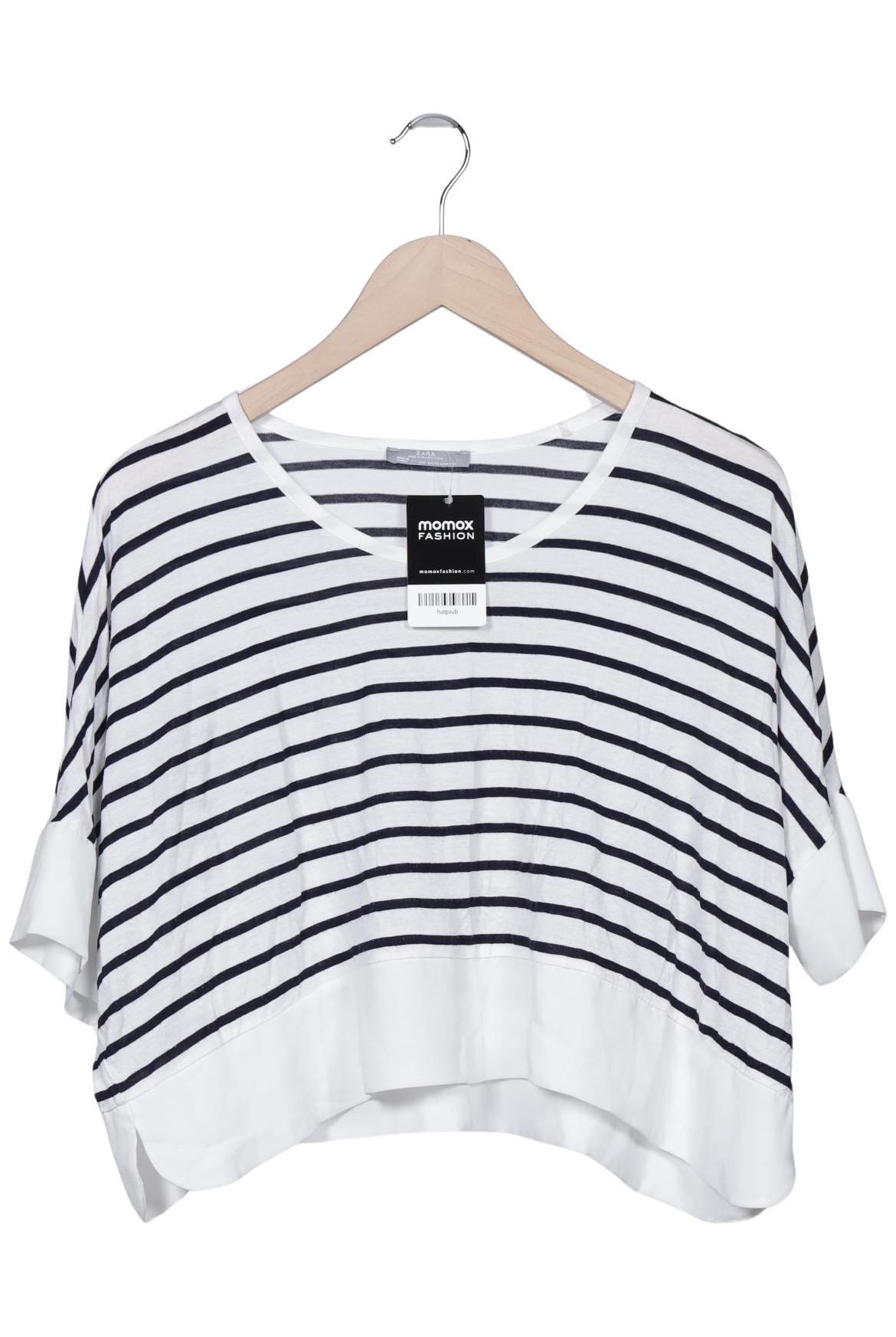 

Zara Damen T-Shirt, marineblau, Gr. 38