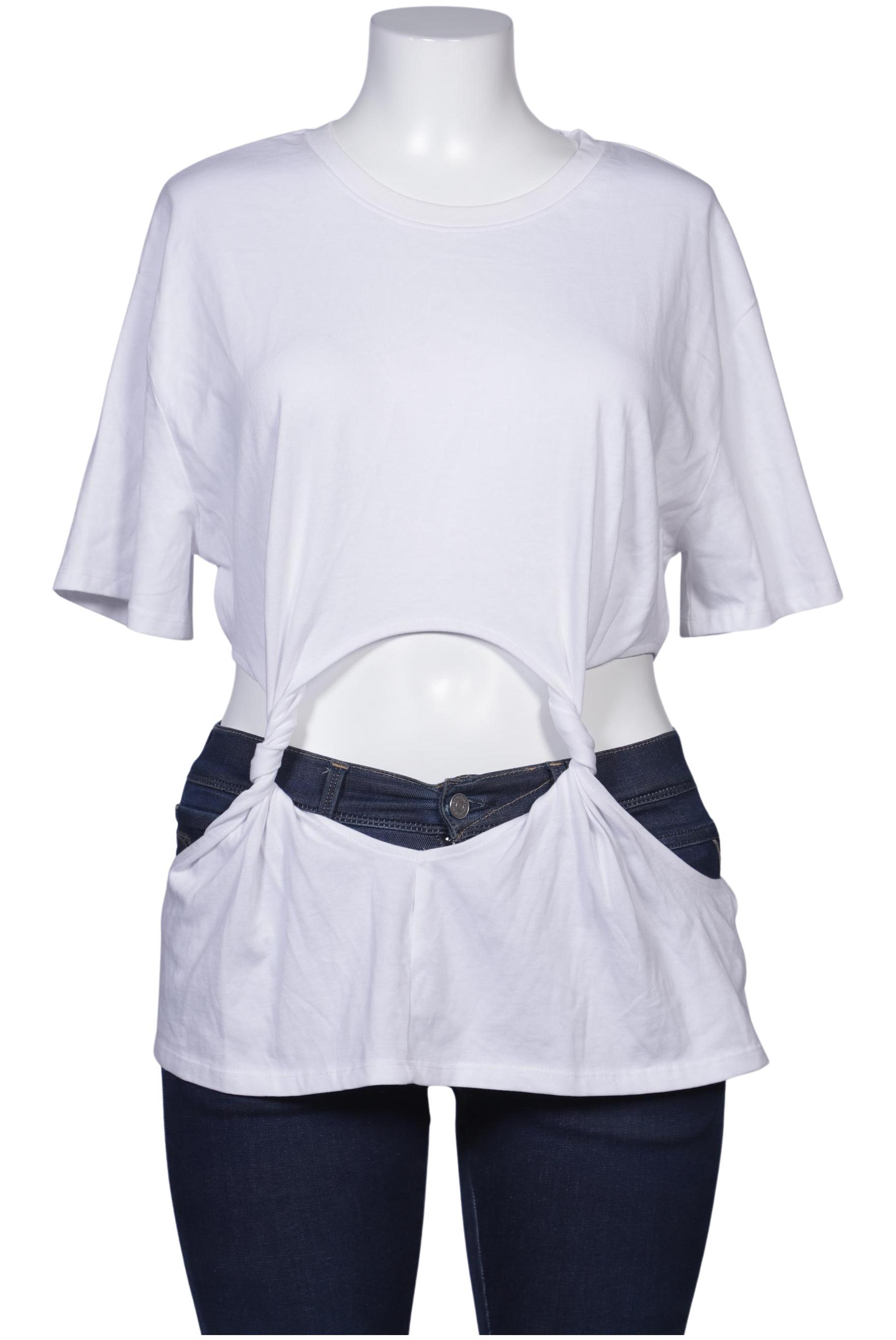 

Zara Damen T-Shirt, weiß, Gr. 42