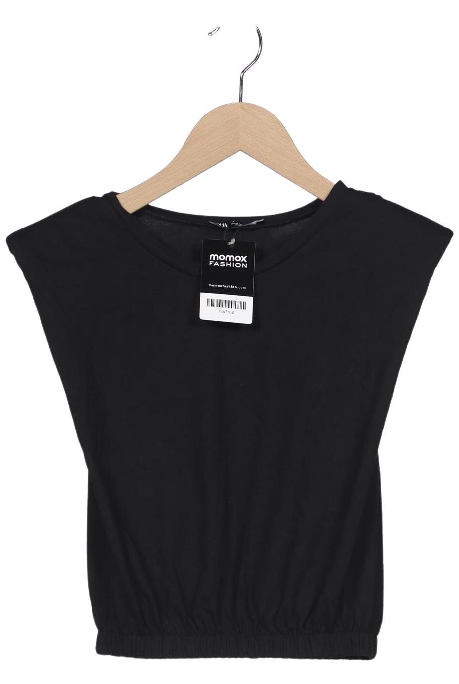 

Zara Damen T-Shirt, schwarz, Gr. 38
