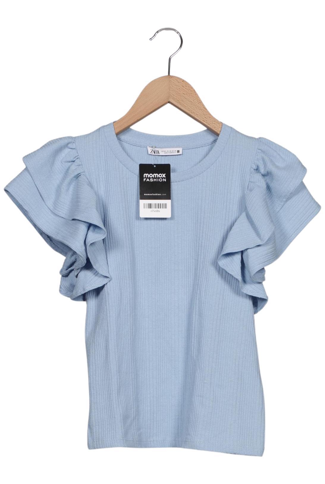 

Zara Damen T-Shirt, hellblau, Gr. 38