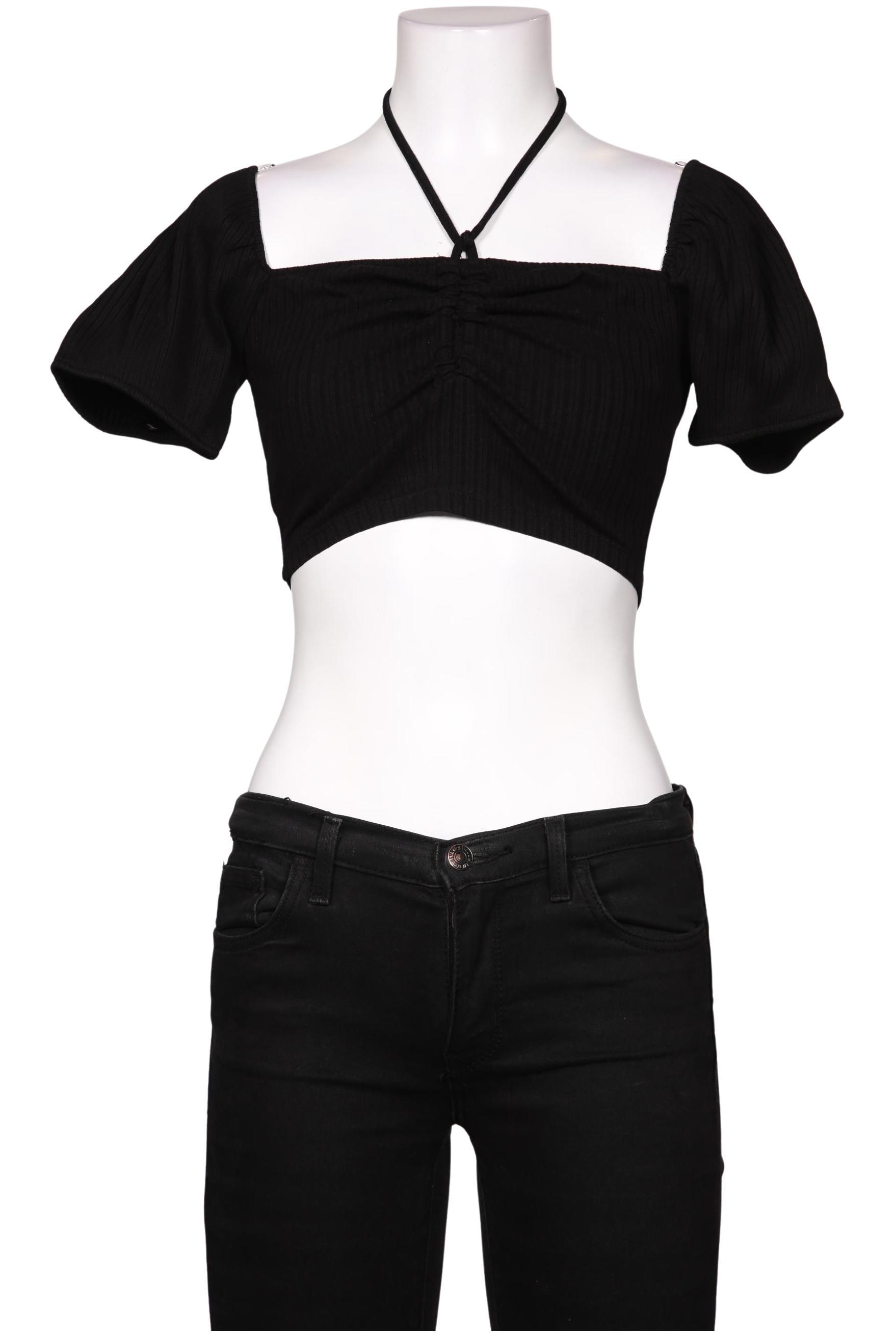 

Zara Damen T-Shirt, schwarz, Gr. 38