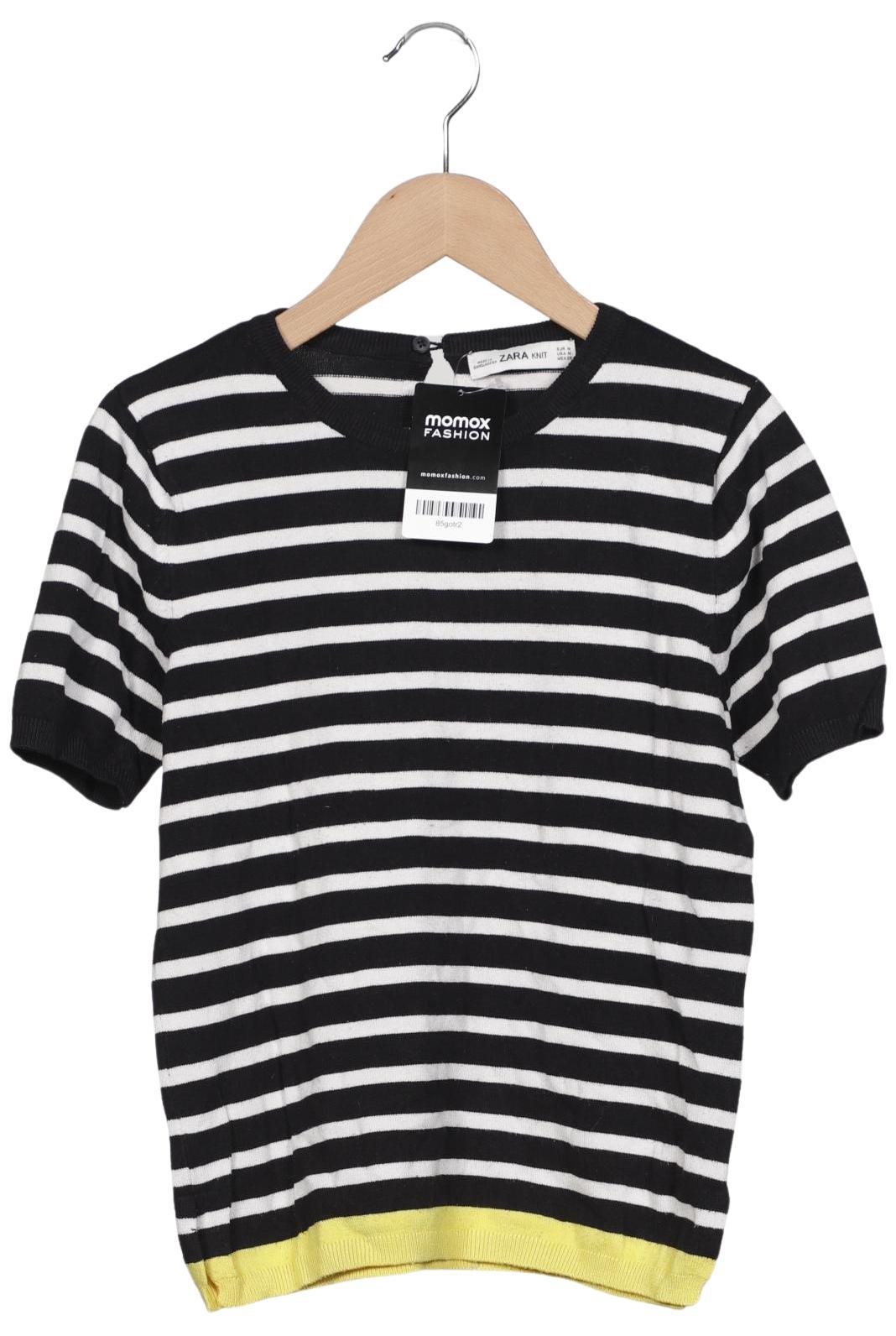 

Zara Damen T-Shirt, mehrfarbig, Gr. 38