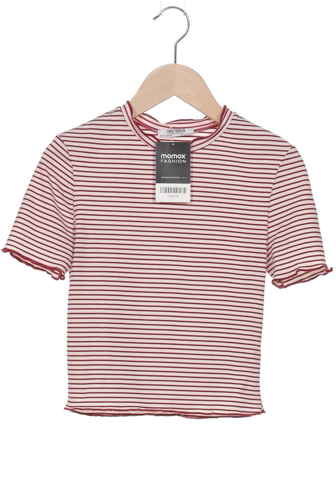 

Zara Damen T-Shirt, rot, Gr. 36