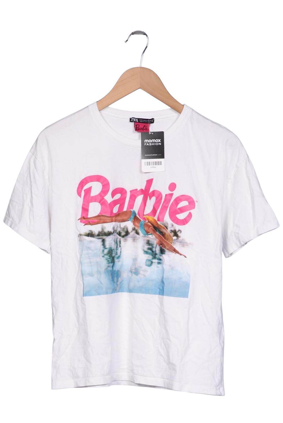 

Zara Damen T-Shirt, weiß, Gr. 38