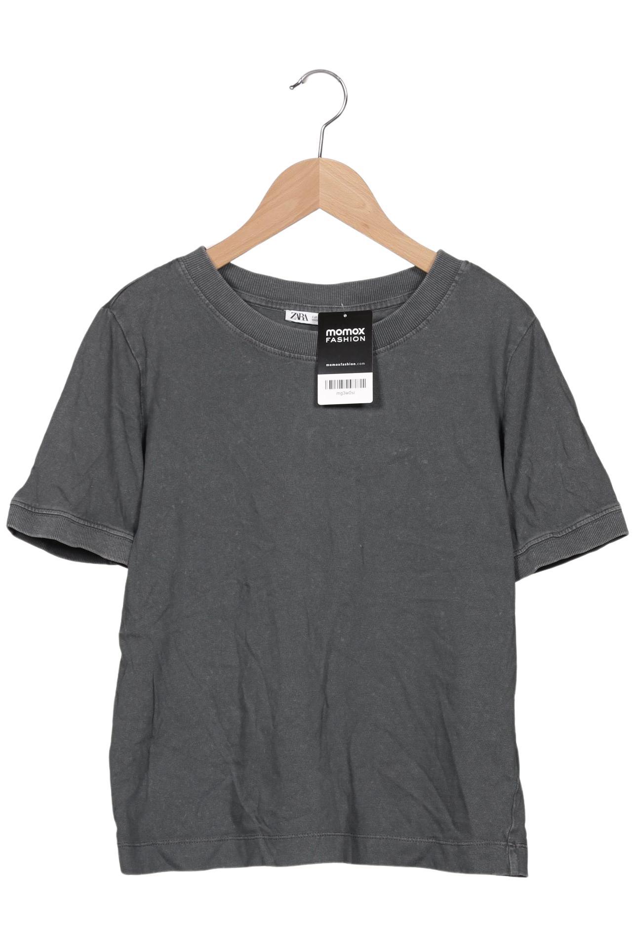 

Zara Damen T-Shirt, grau, Gr. 38