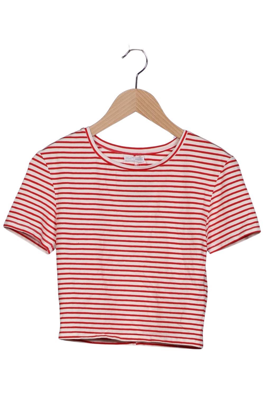 

Zara Damen T-Shirt, rot, Gr. 38