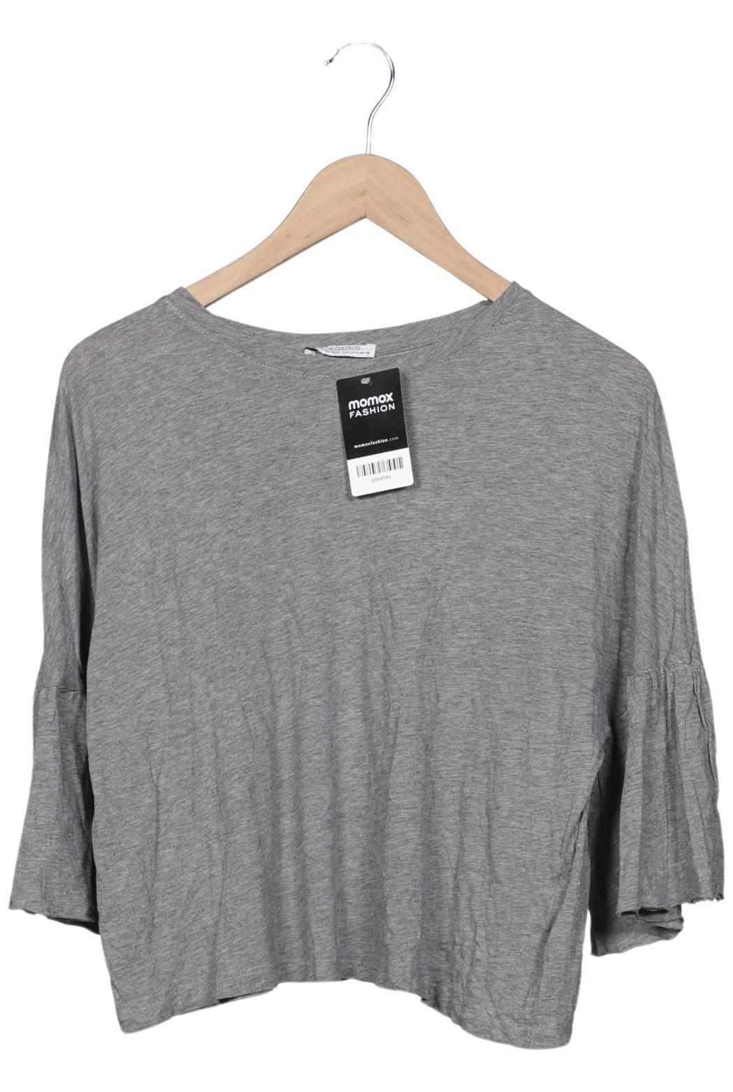 

Zara Damen T-Shirt, grau, Gr. 36