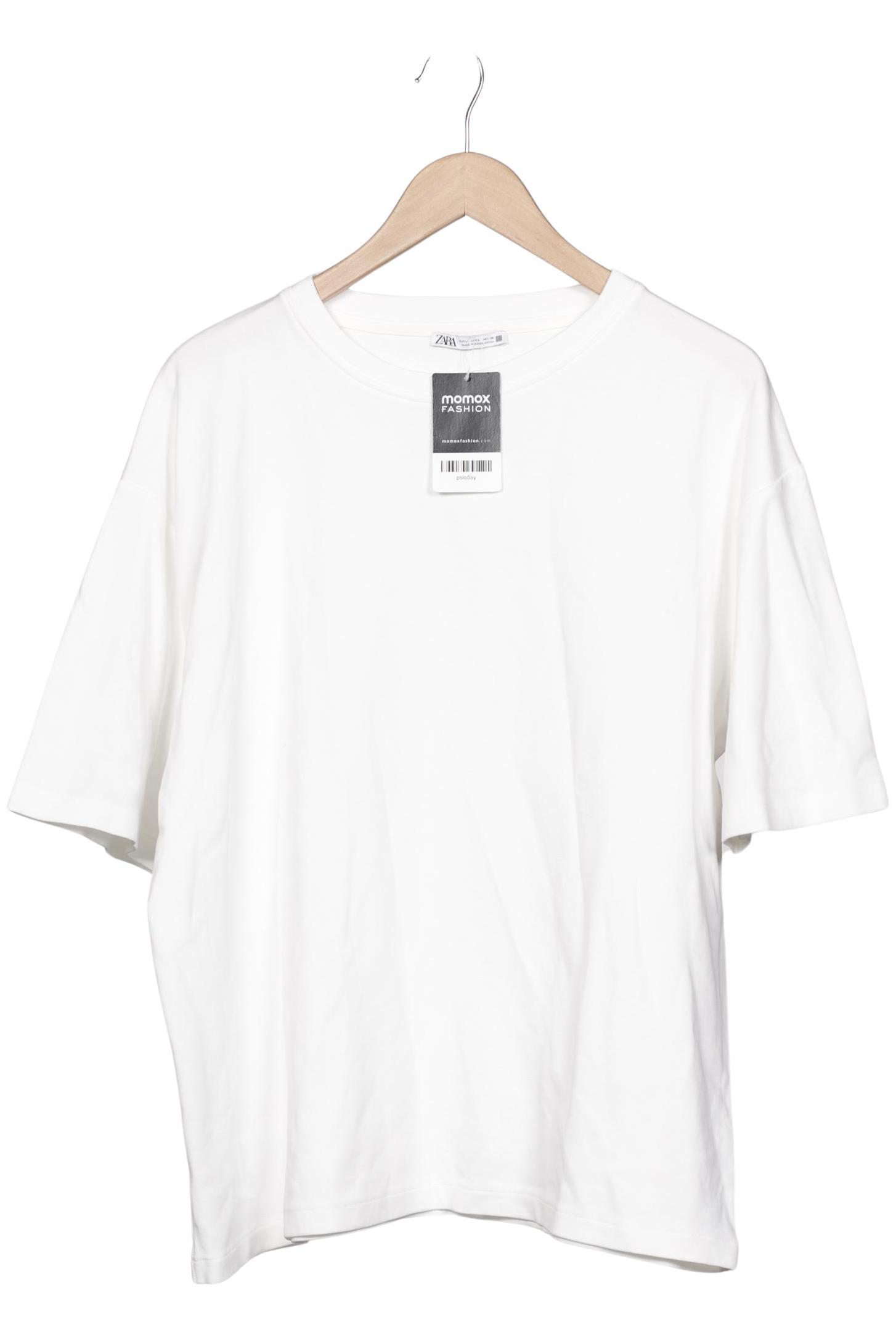 

Zara Damen T-Shirt, weiß, Gr. 42