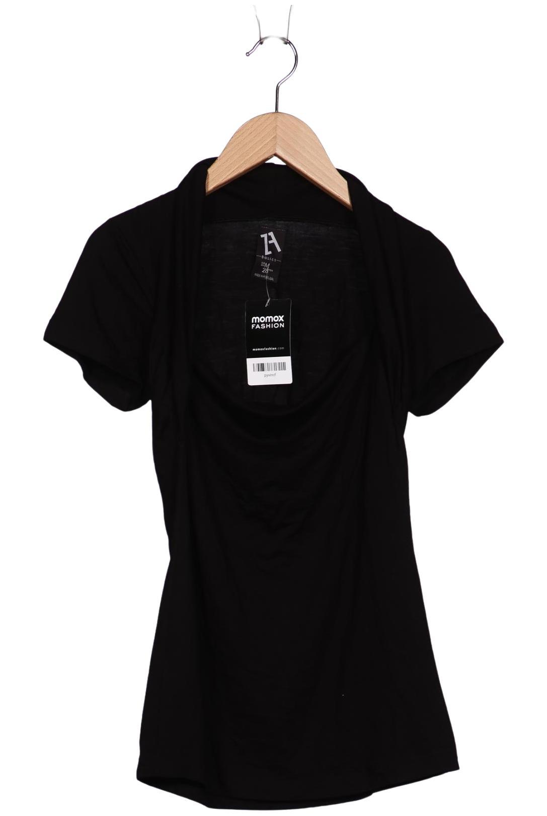 

Zara Damen T-Shirt, schwarz, Gr. 38