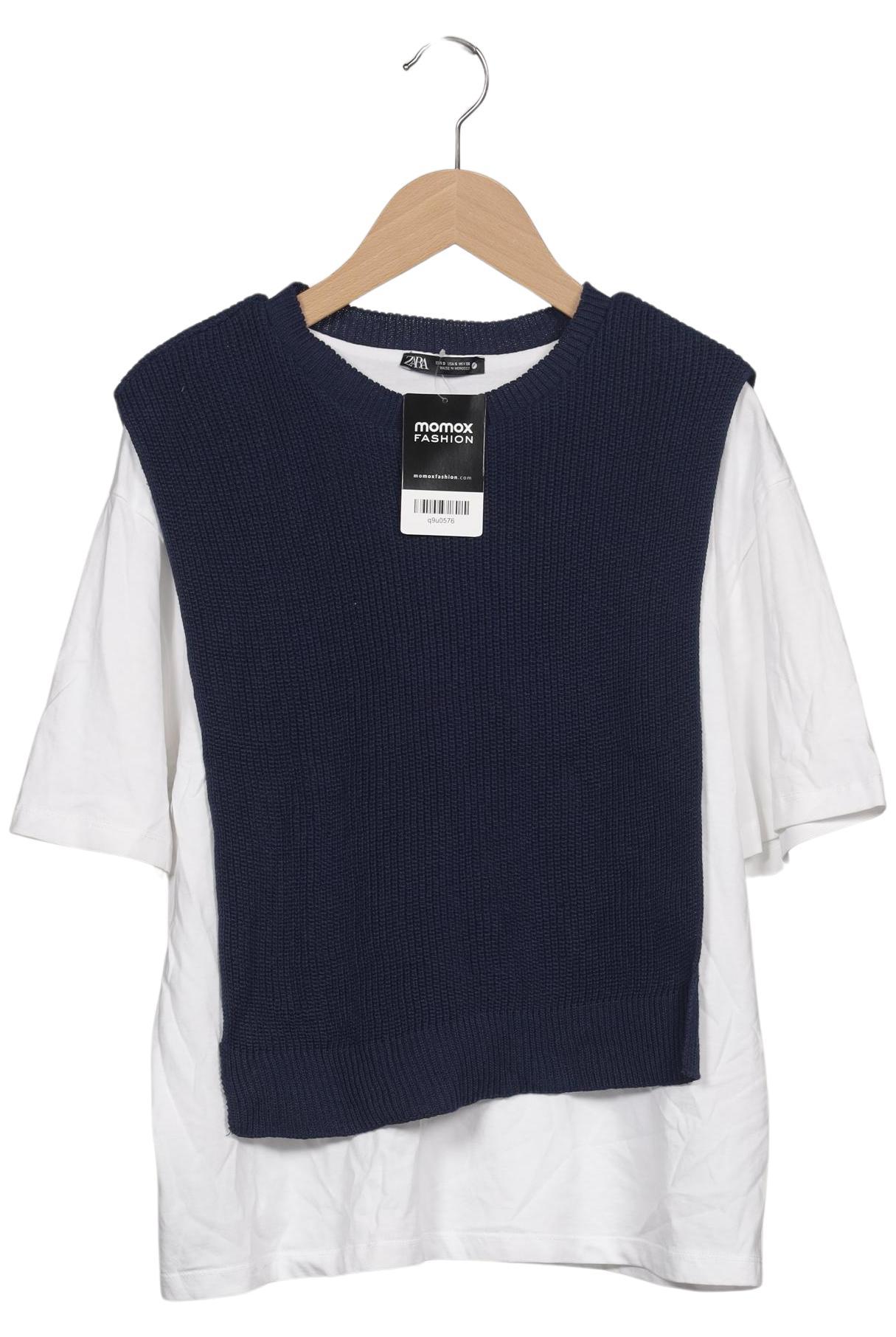 

Zara Damen T-Shirt, mehrfarbig, Gr. 36