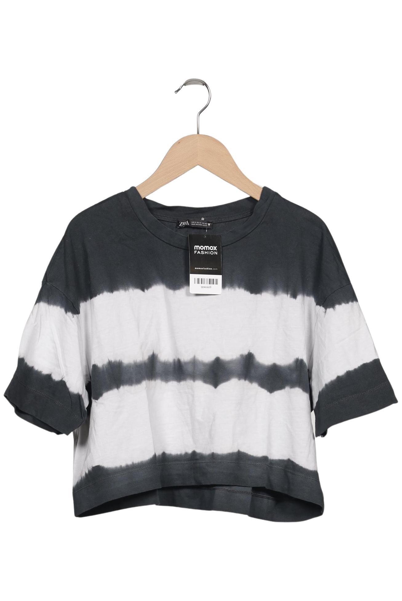 

Zara Damen T-Shirt, grau, Gr. 36