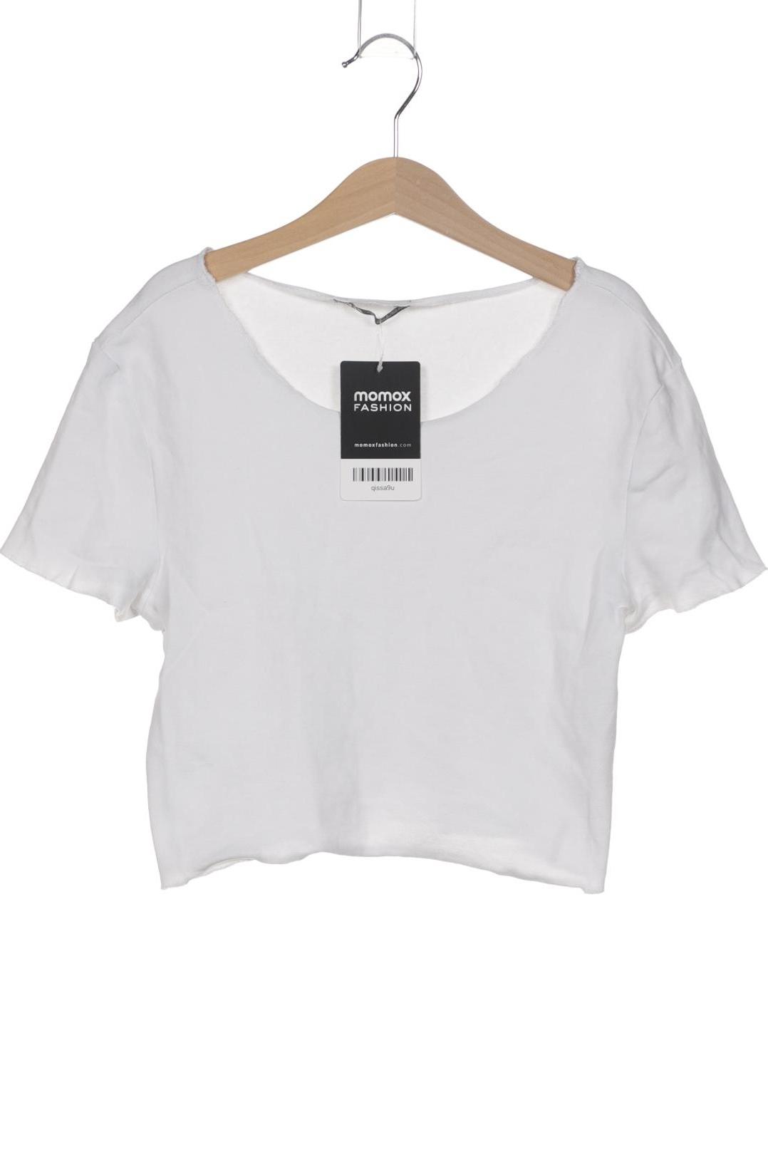

Zara Damen T-Shirt, weiß, Gr. 36