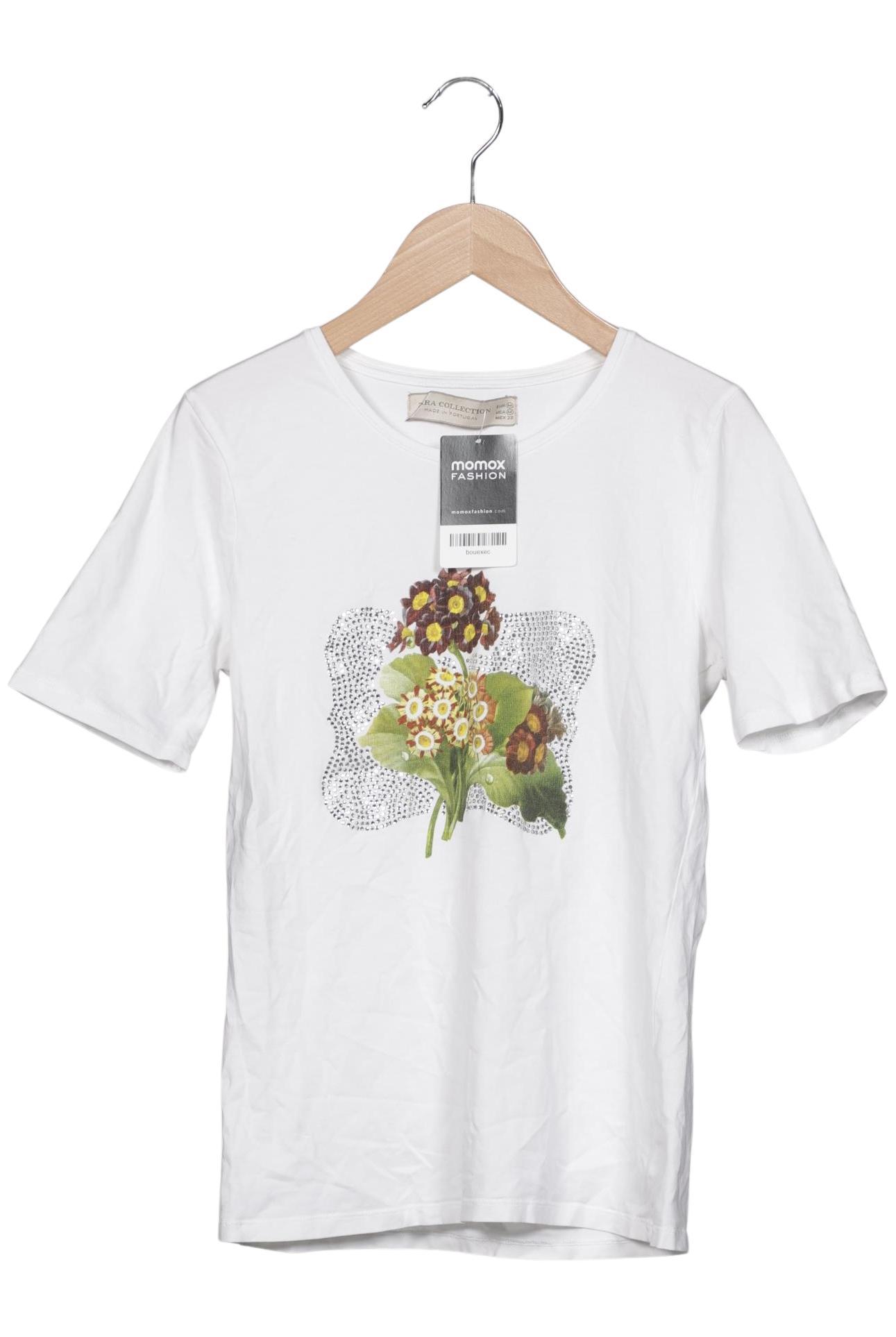 

Zara Damen T-Shirt, weiß, Gr. 38