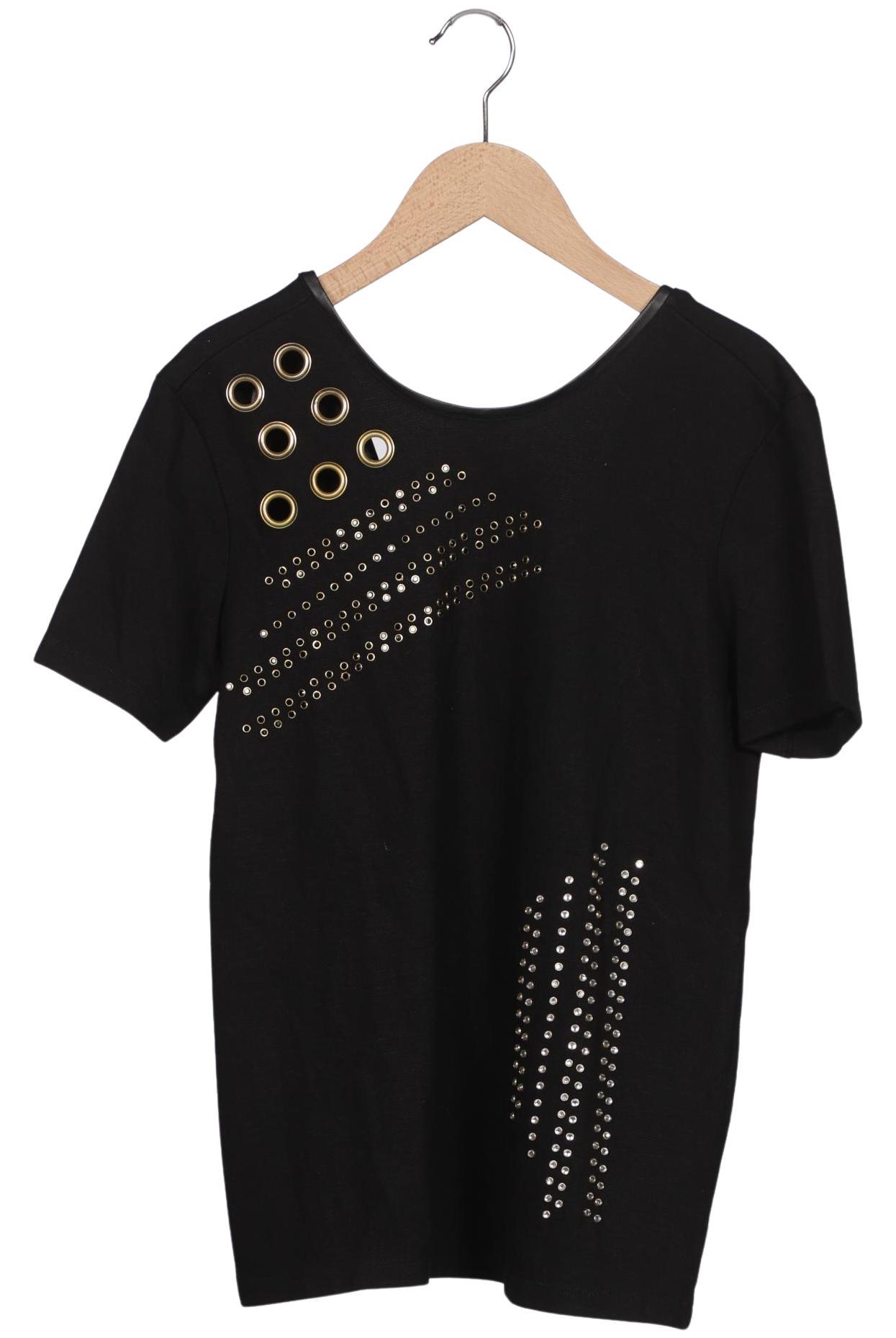

Zara Damen T-Shirt, schwarz, Gr. 36
