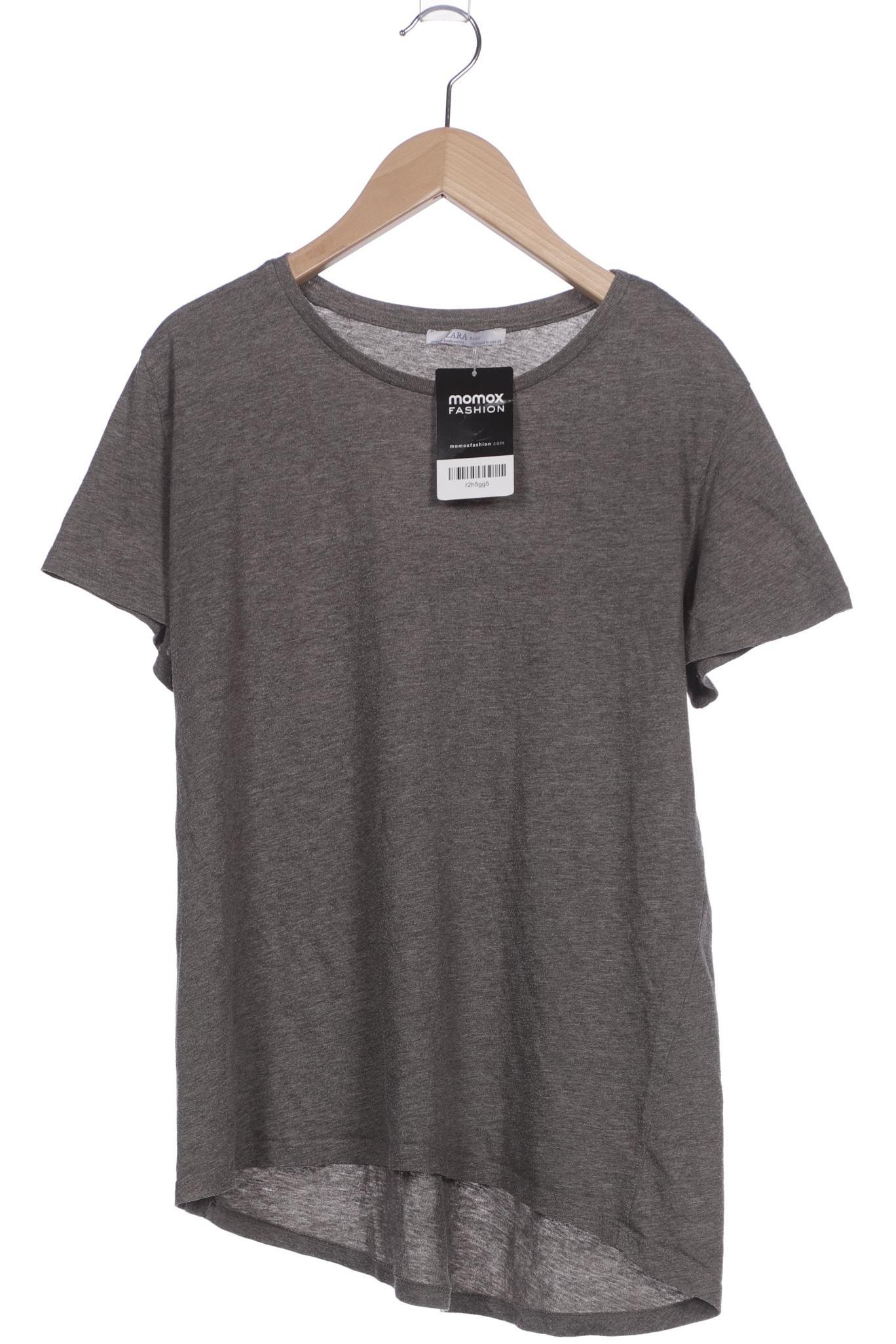 

Zara Damen T-Shirt, grau, Gr. 38