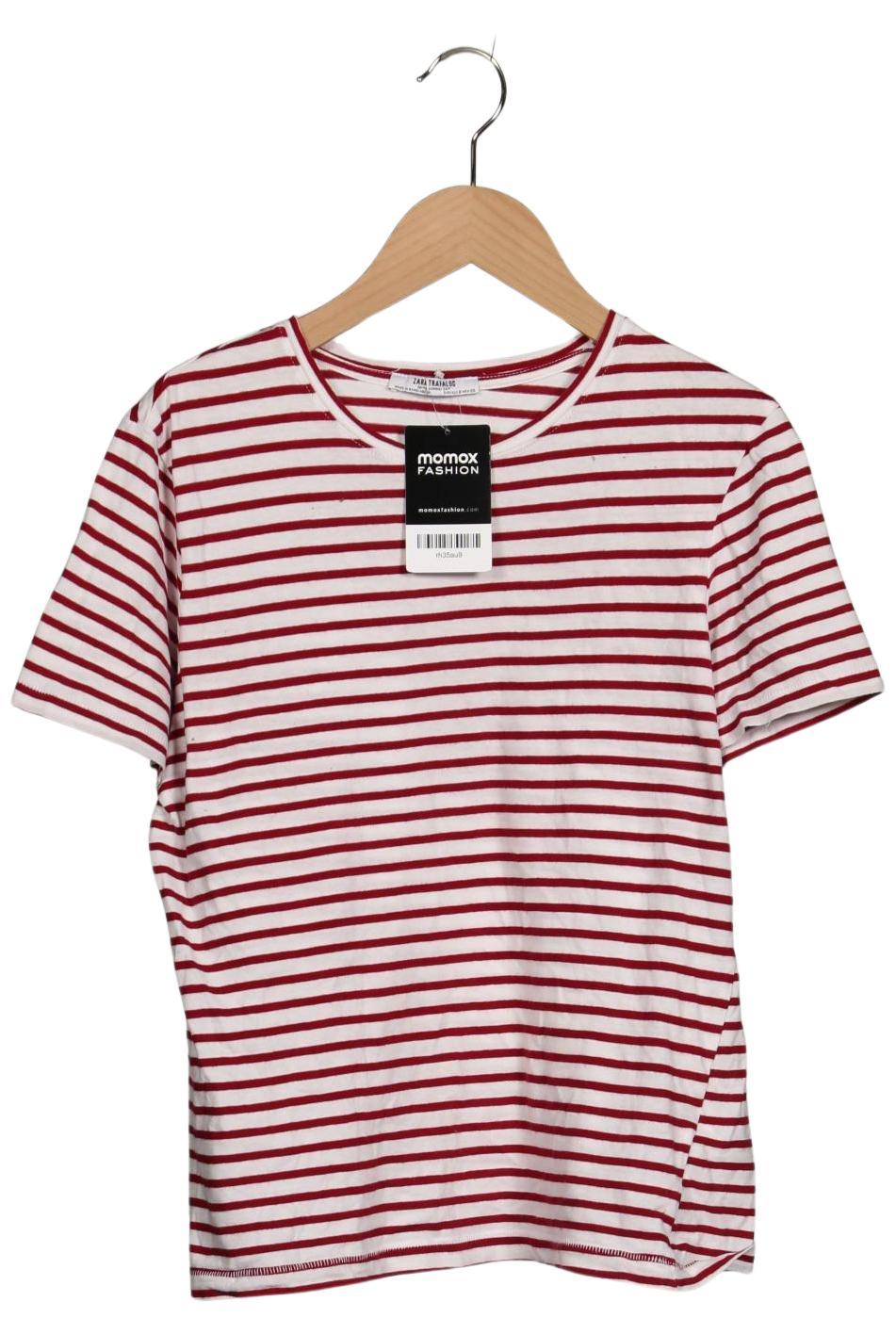 

Zara Damen T-Shirt, rot, Gr. 36