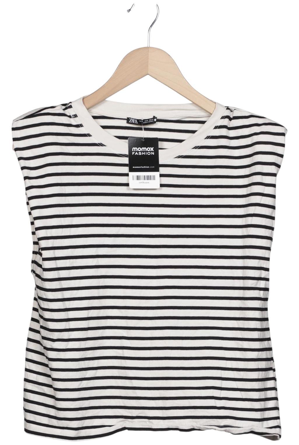 

Zara Damen T-Shirt, schwarz, Gr. 38